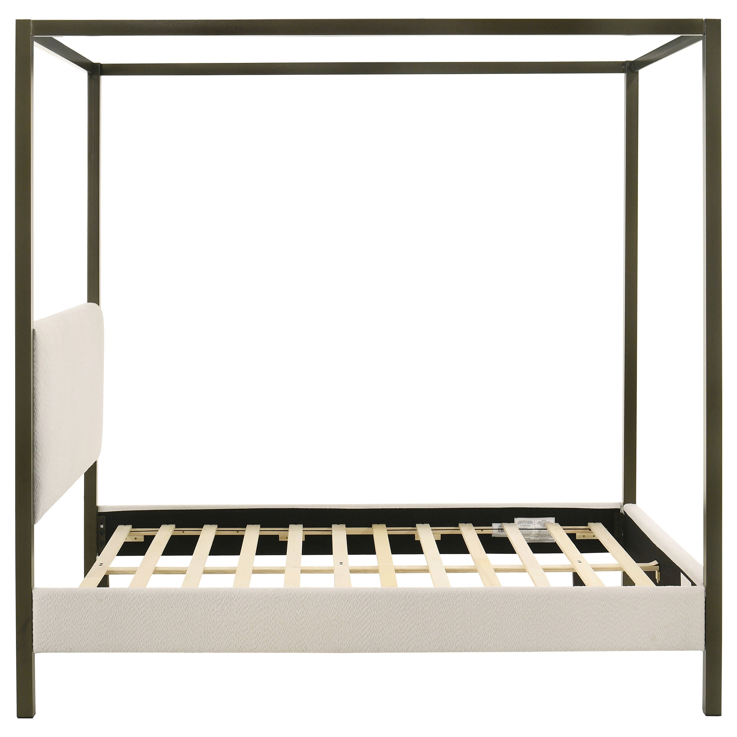 Monroe Upholstered Canopy Bed