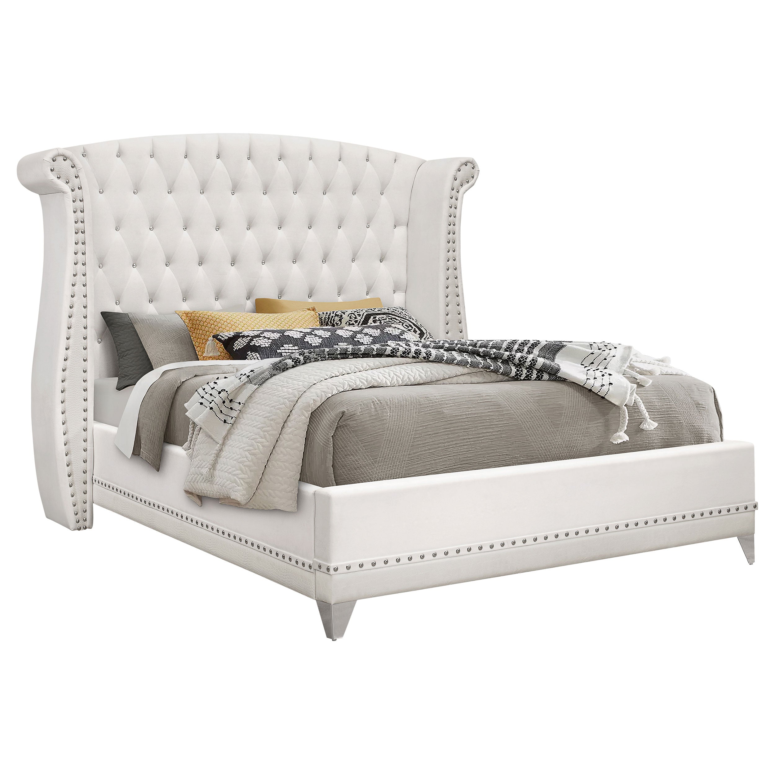 Barzini Bedroom Set (Upholstered Bed)