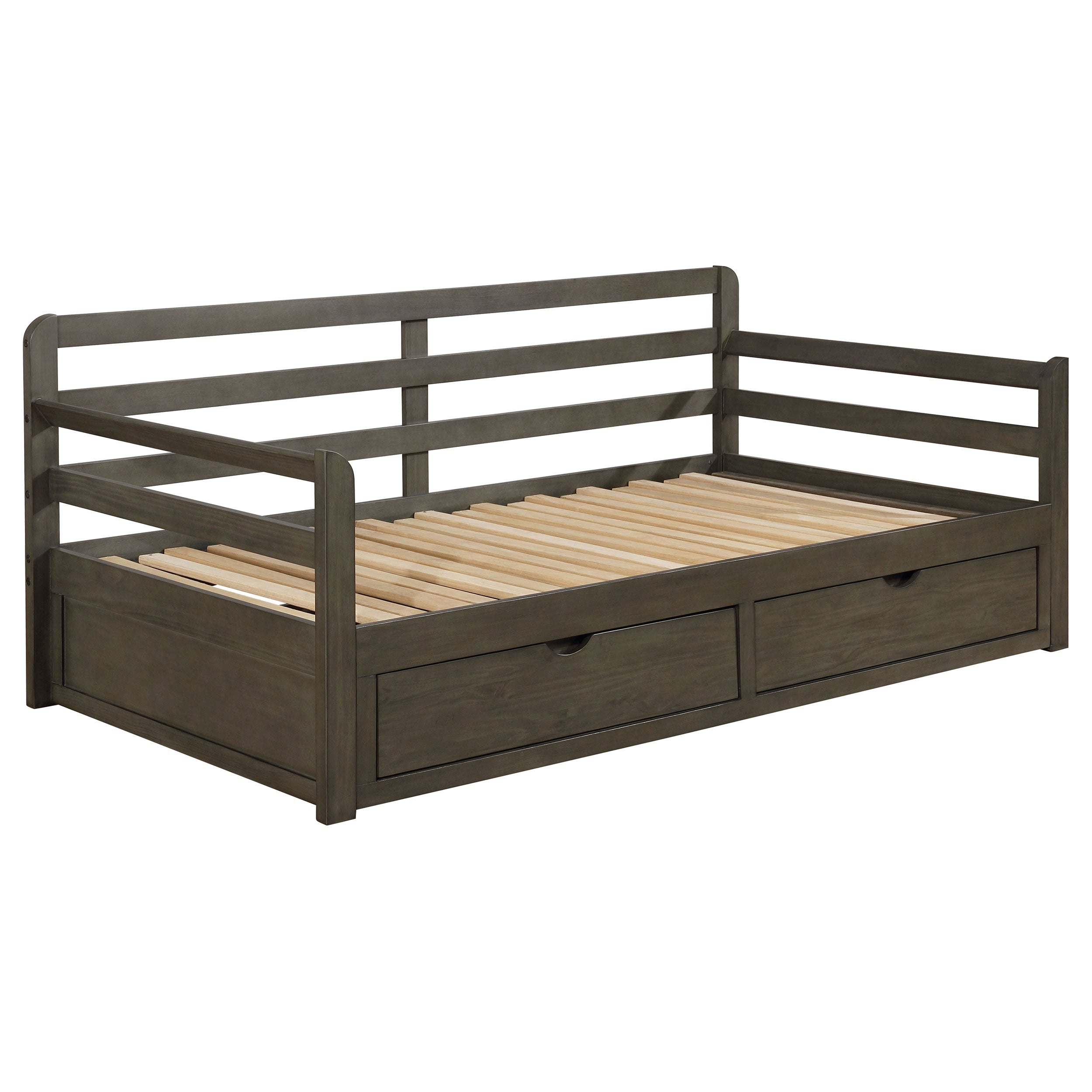 Sorrento Wood Daybed with Extension Trundle