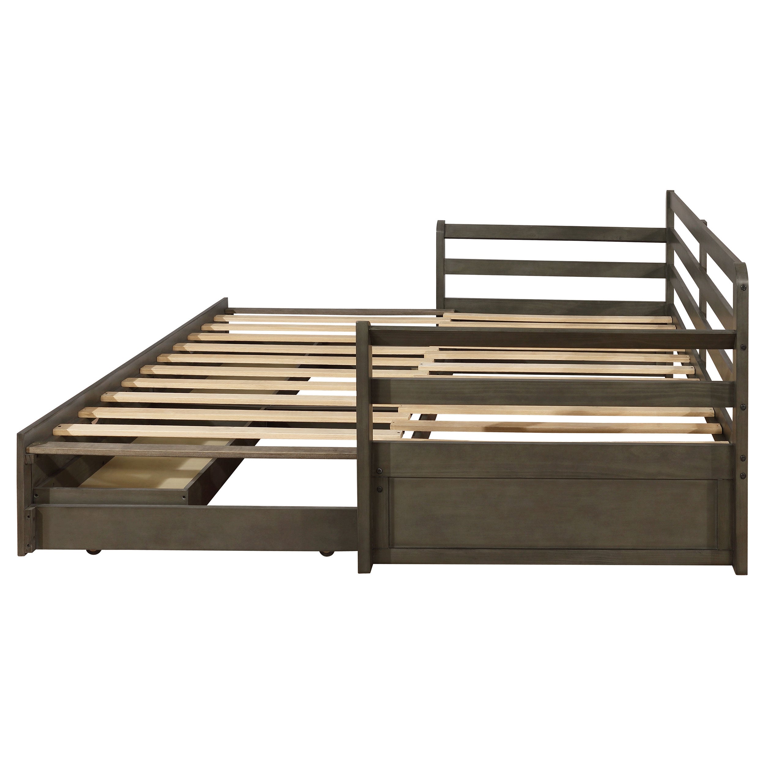 Sorrento Wood Daybed with Extension Trundle