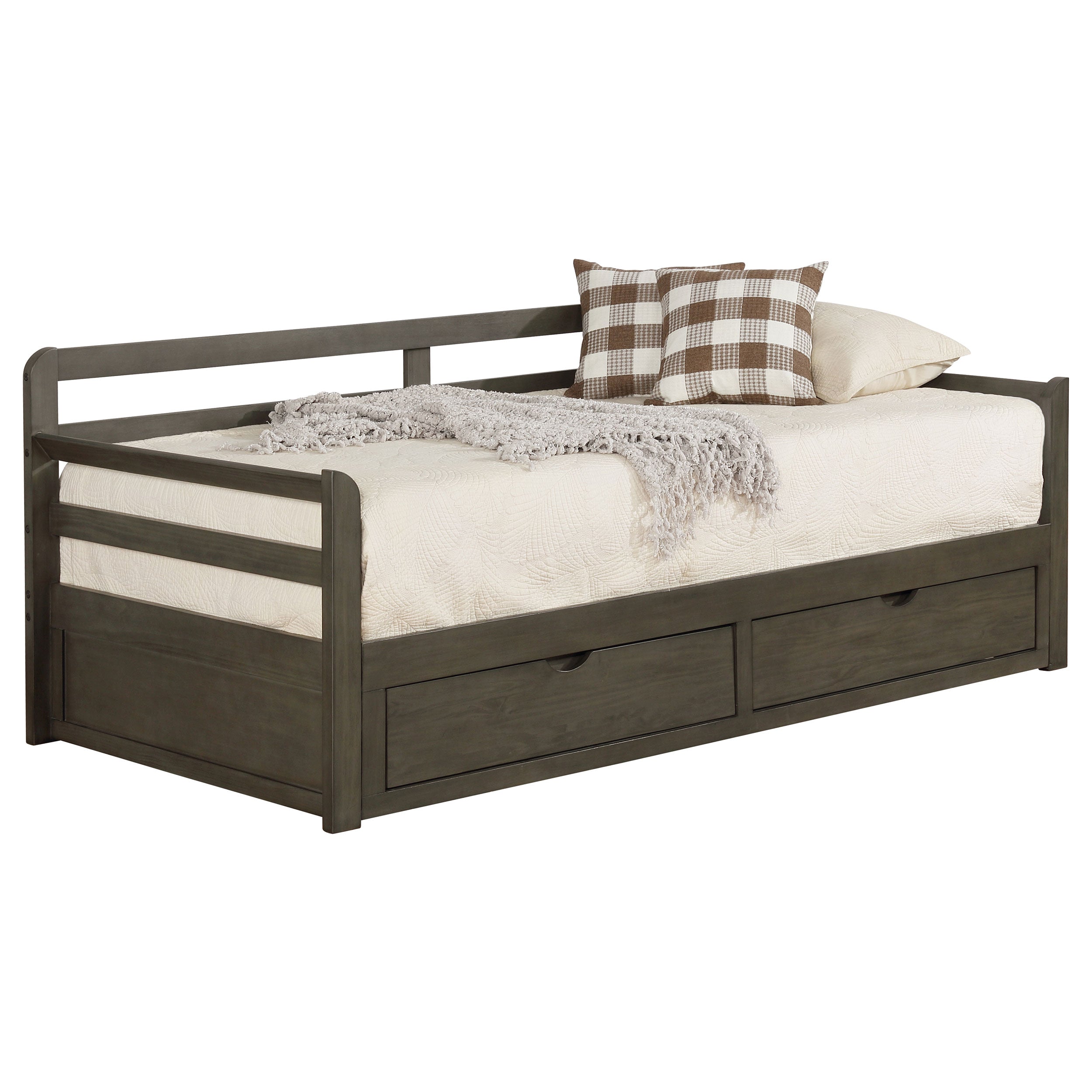 Sorrento Wood Daybed with Extension Trundle
