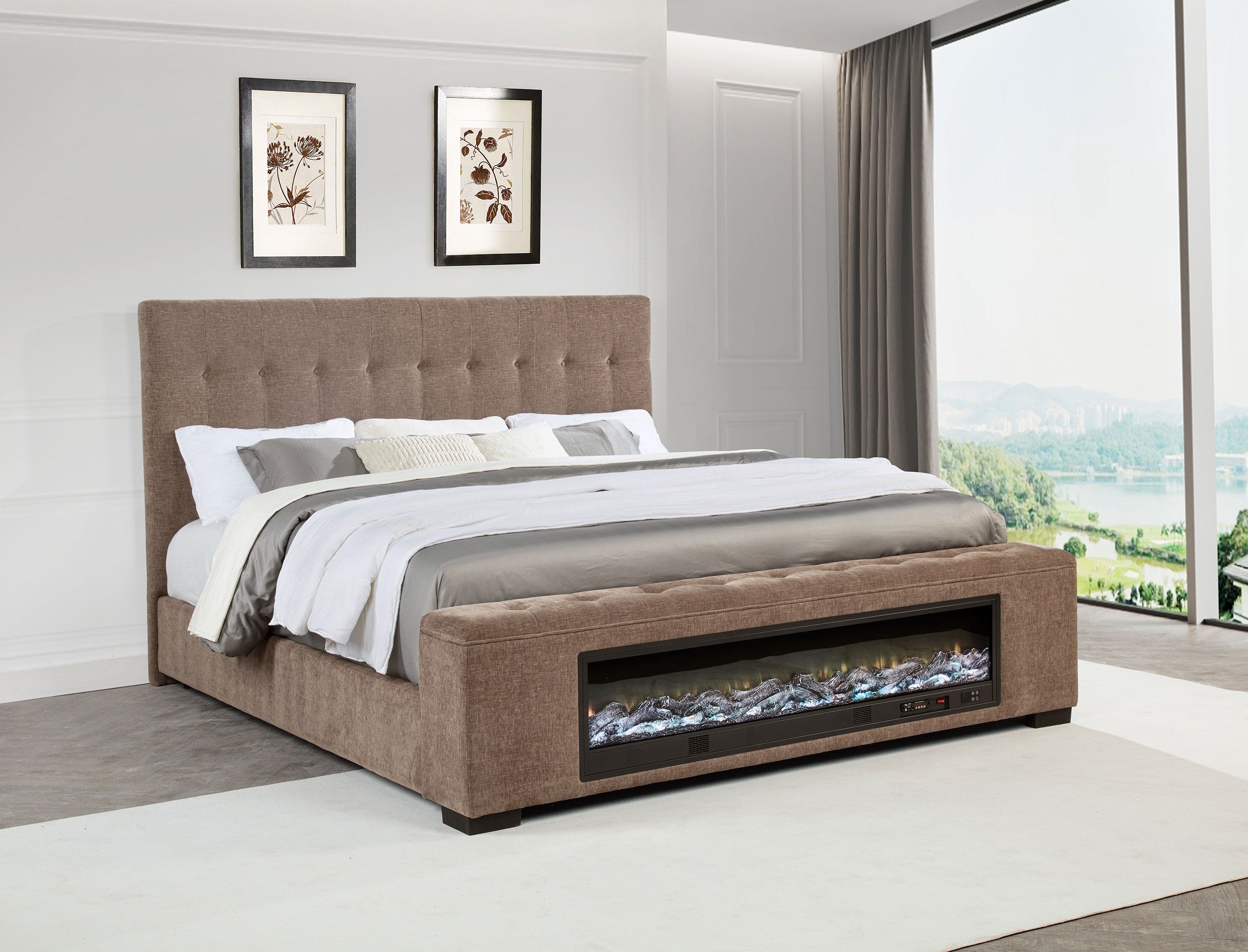 Senna Flame Visualizer Panel Bed