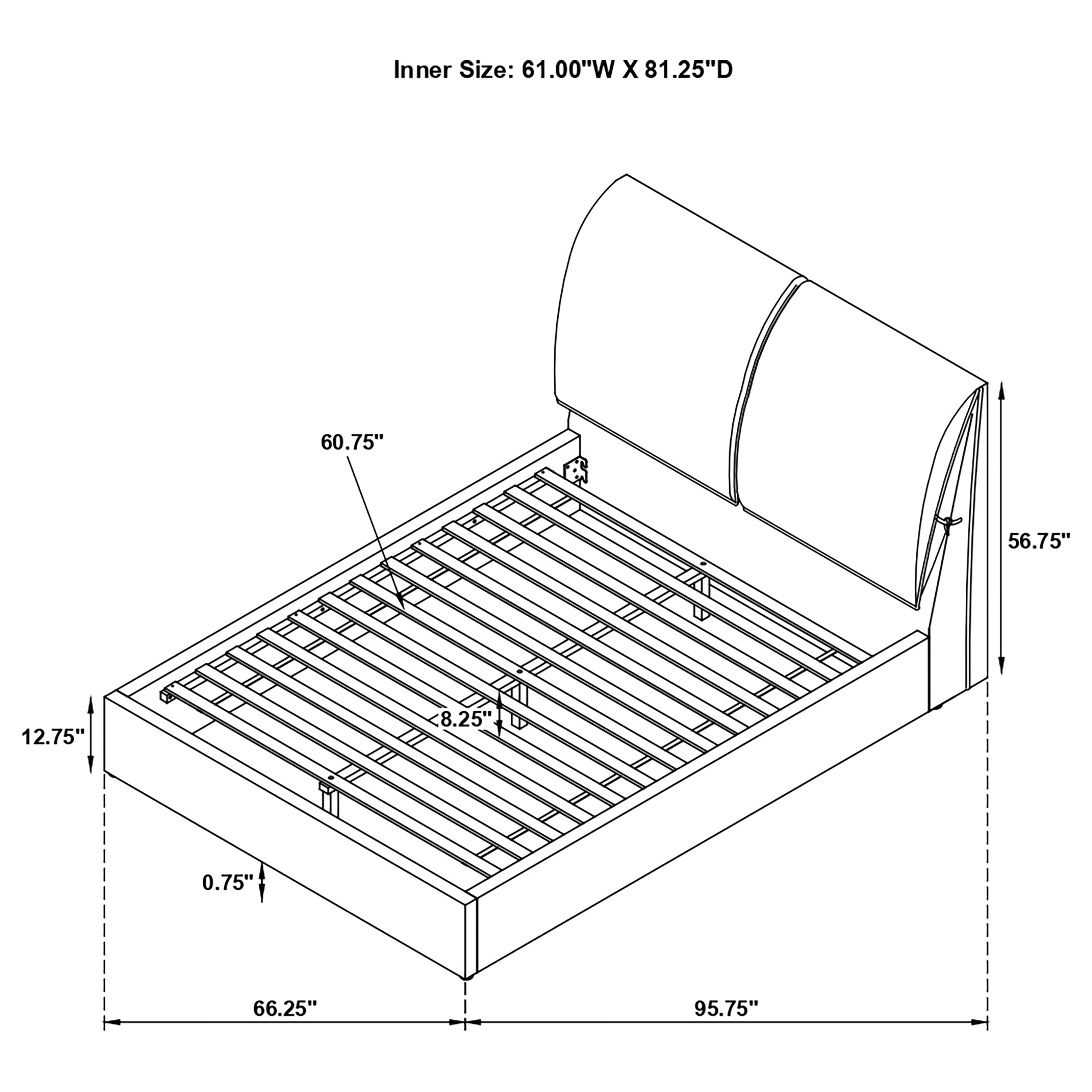 Gwendoline Upholstered Panel Bed