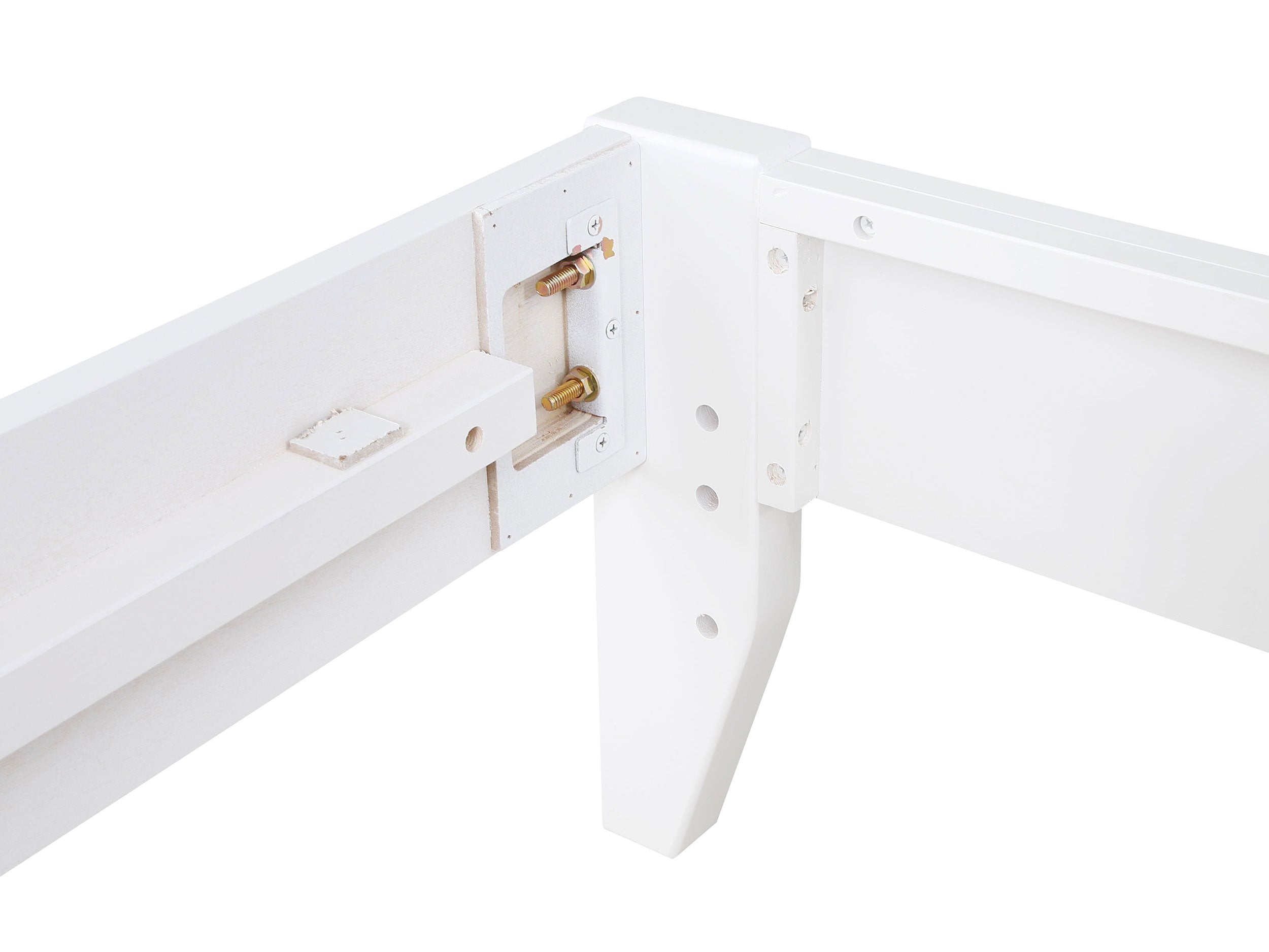 Hounslow Queen Universal Platform Bed - White
