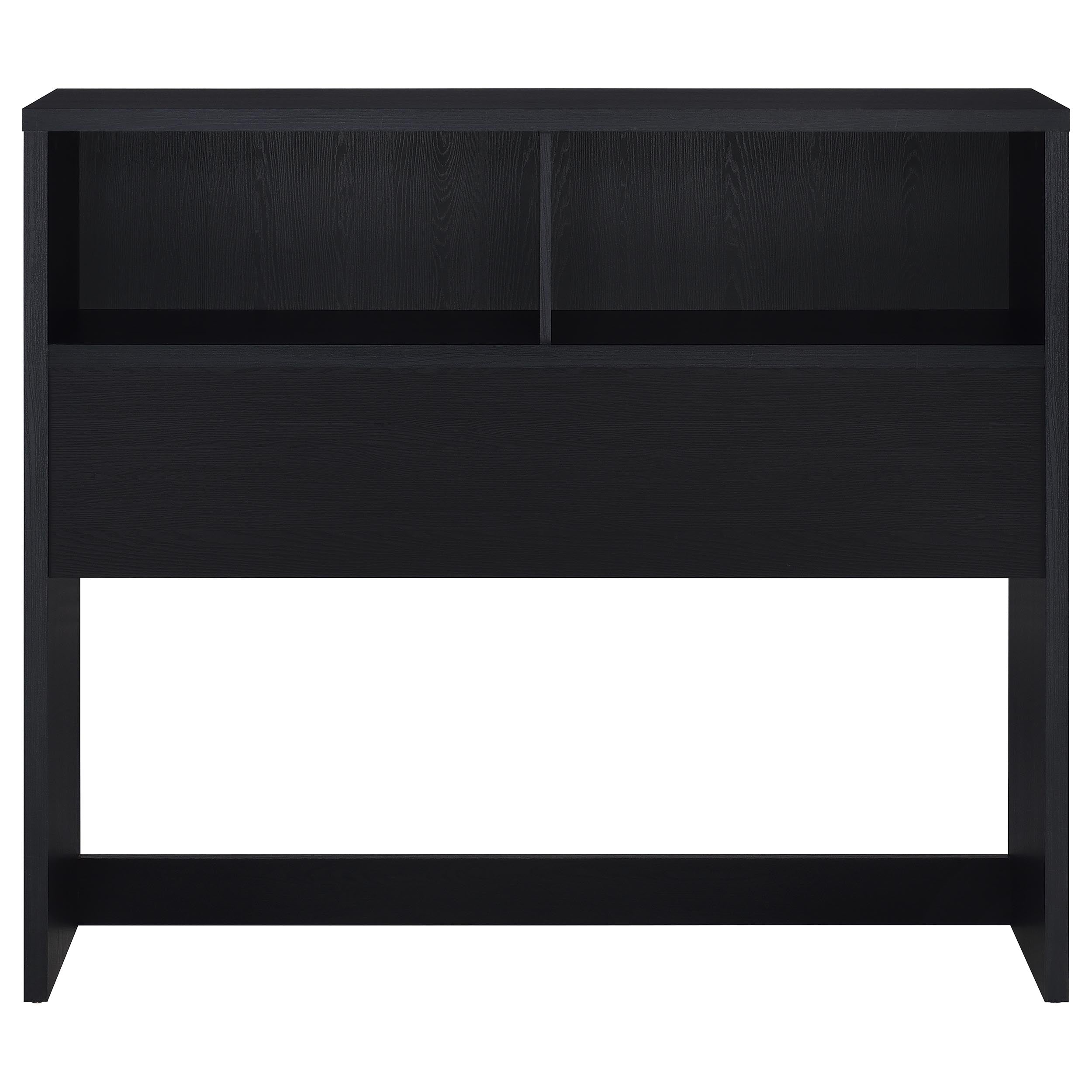 Westpark 49-inch Queen Bookcase Headboard Black