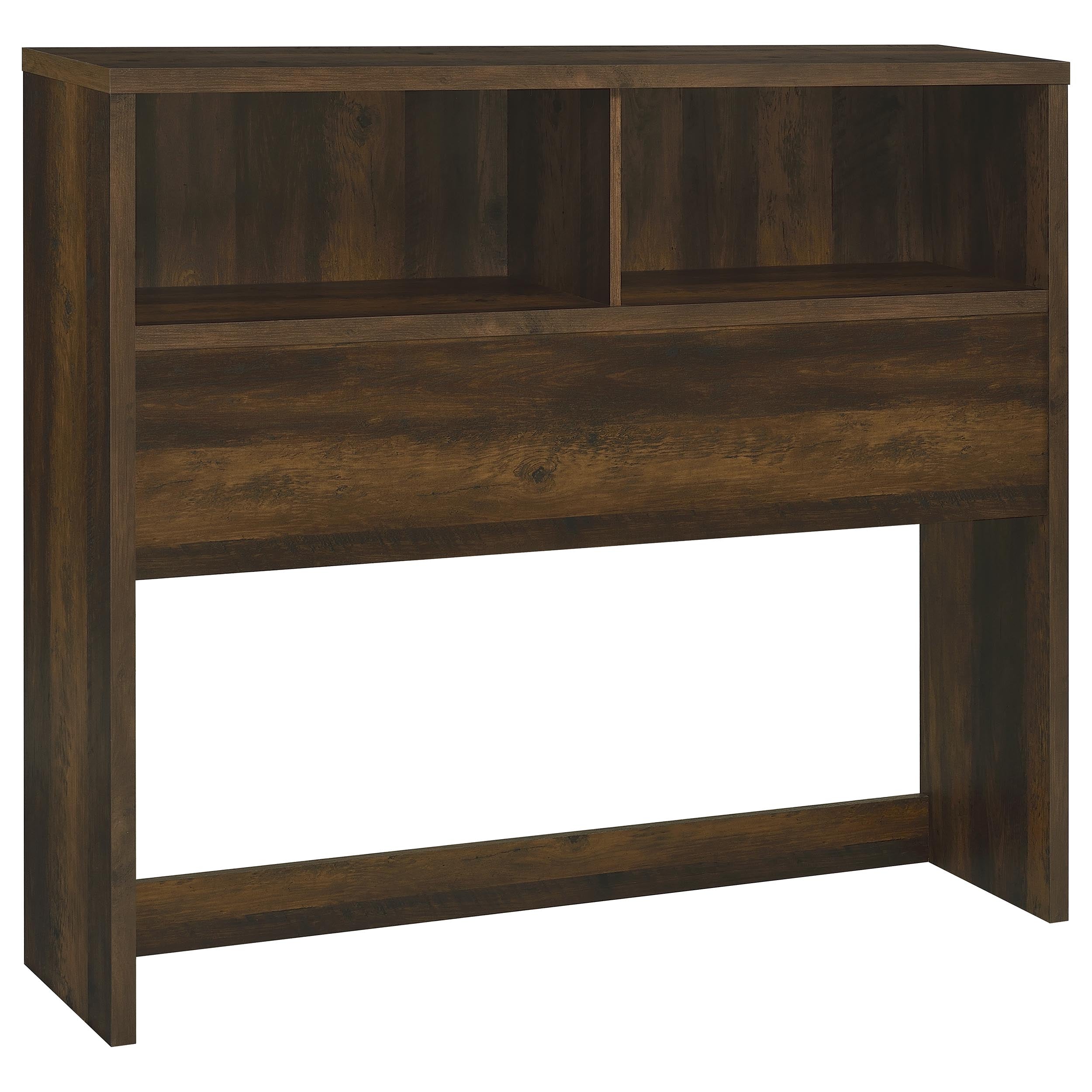 Westpark 49-inch Queen Bookcase Headboard Dark Pine