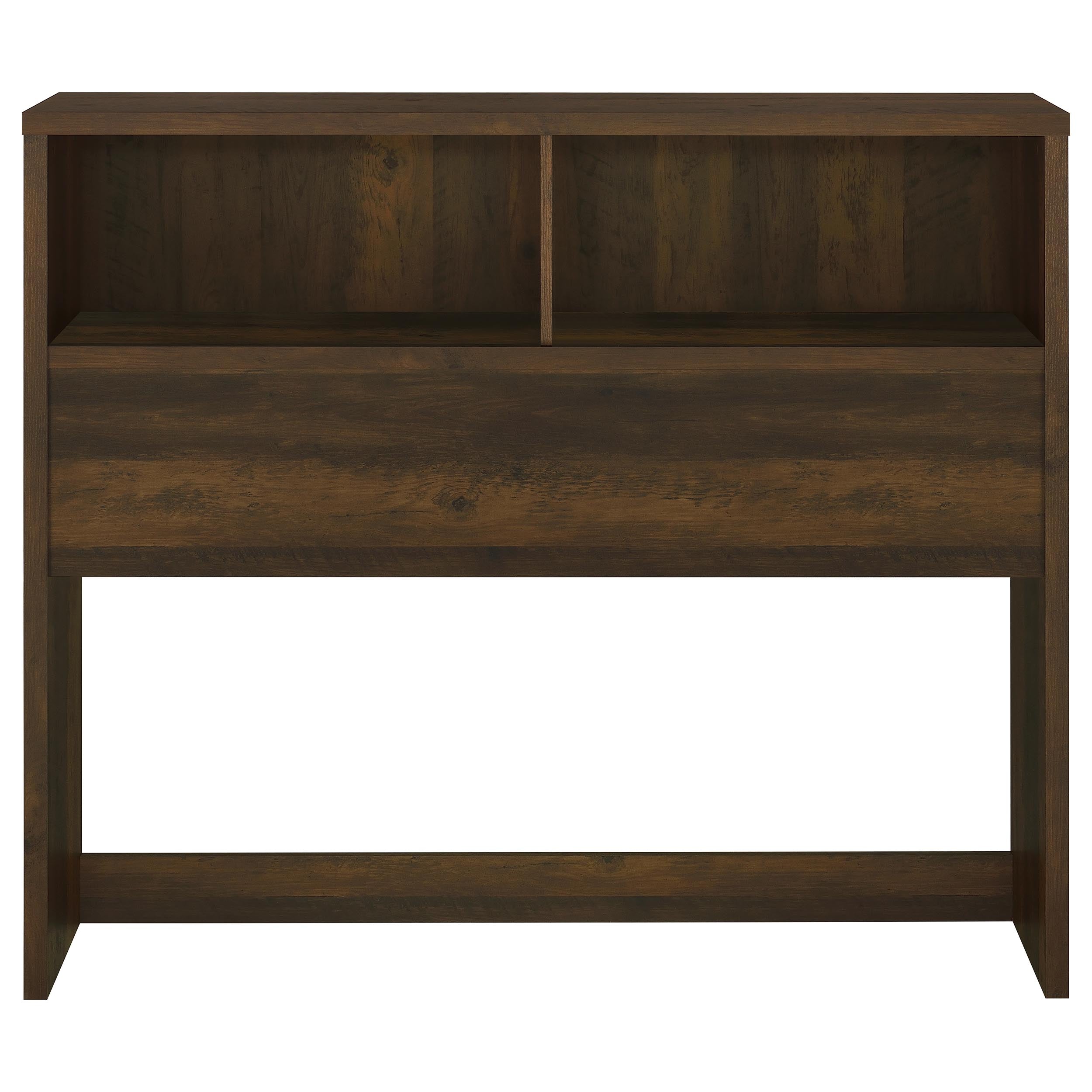 Westpark 49-inch Queen Bookcase Headboard Dark Pine