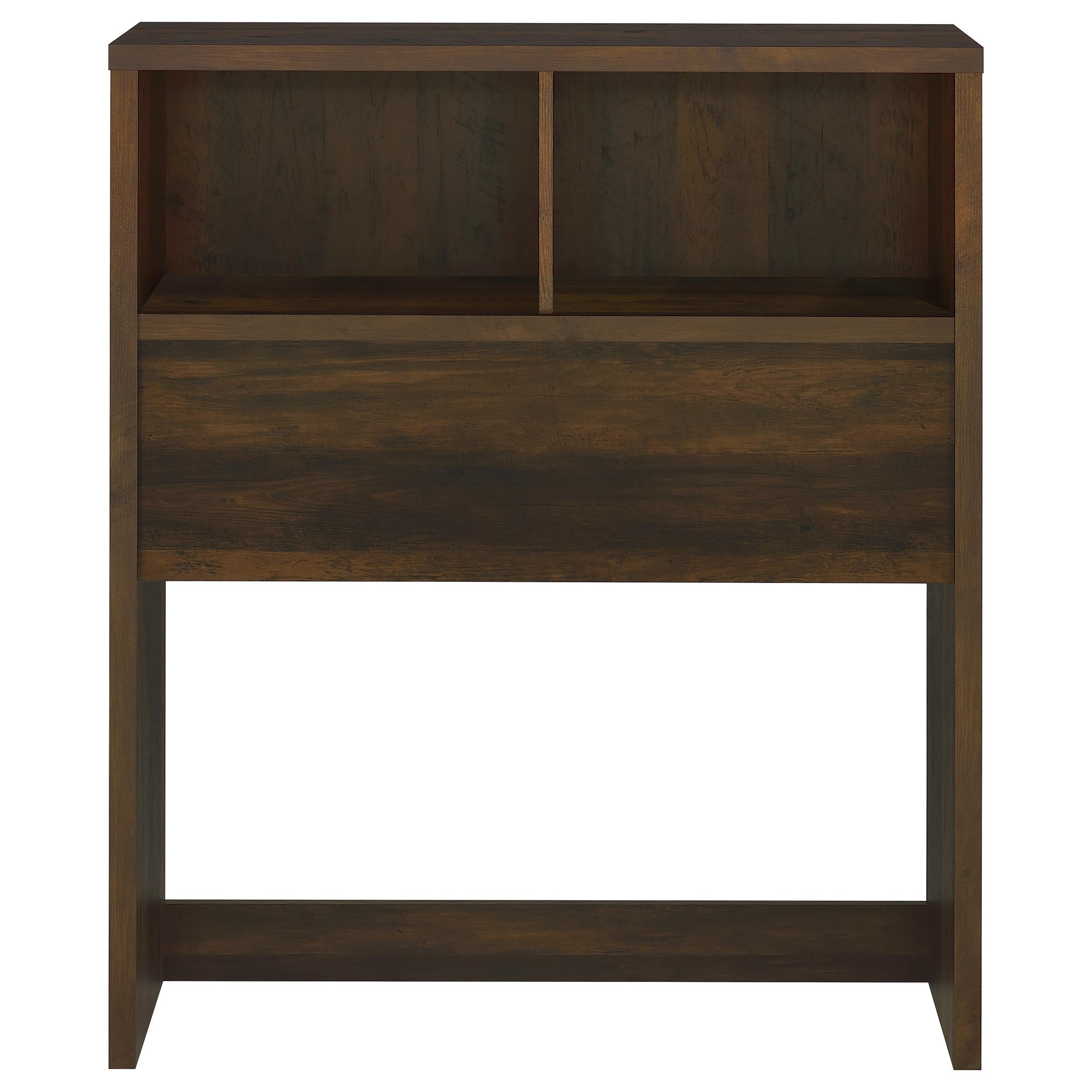 Westpark 49-inch Queen Bookcase Headboard Dark Pine