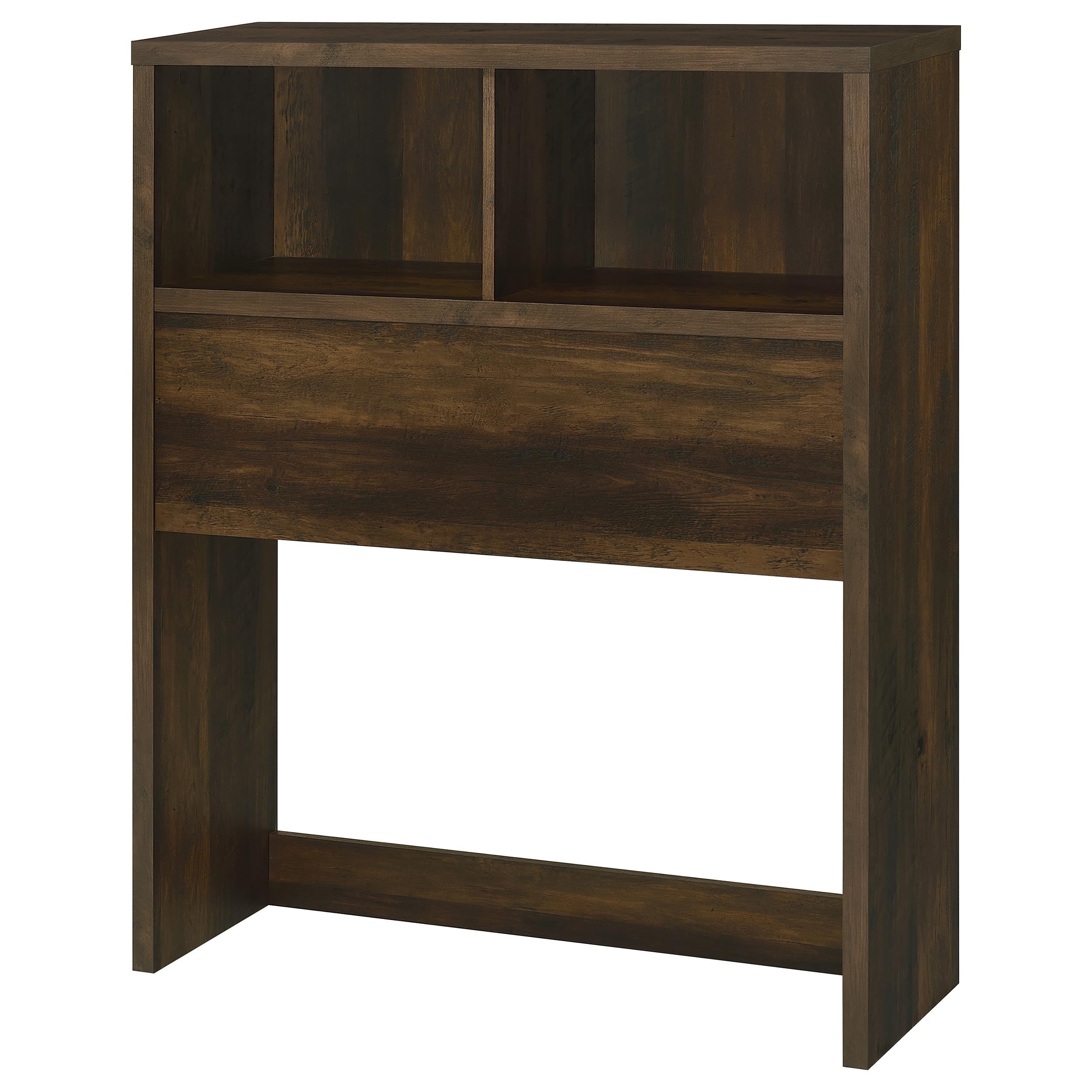 Westpark 49-inch Queen Bookcase Headboard Dark Pine