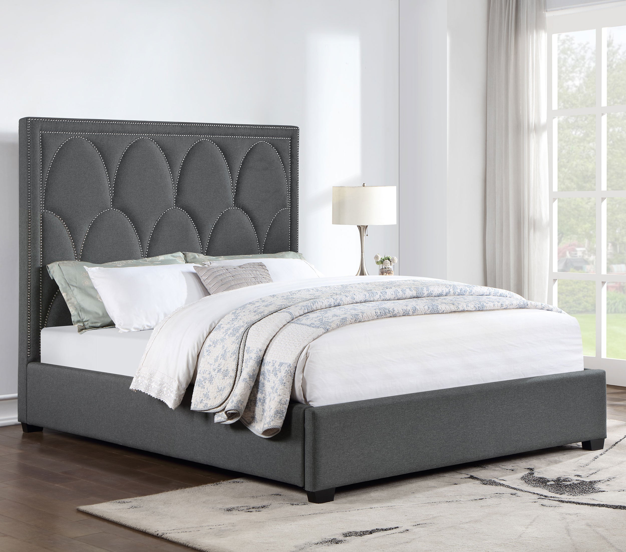 Bowfield Upholstered Panel Bed