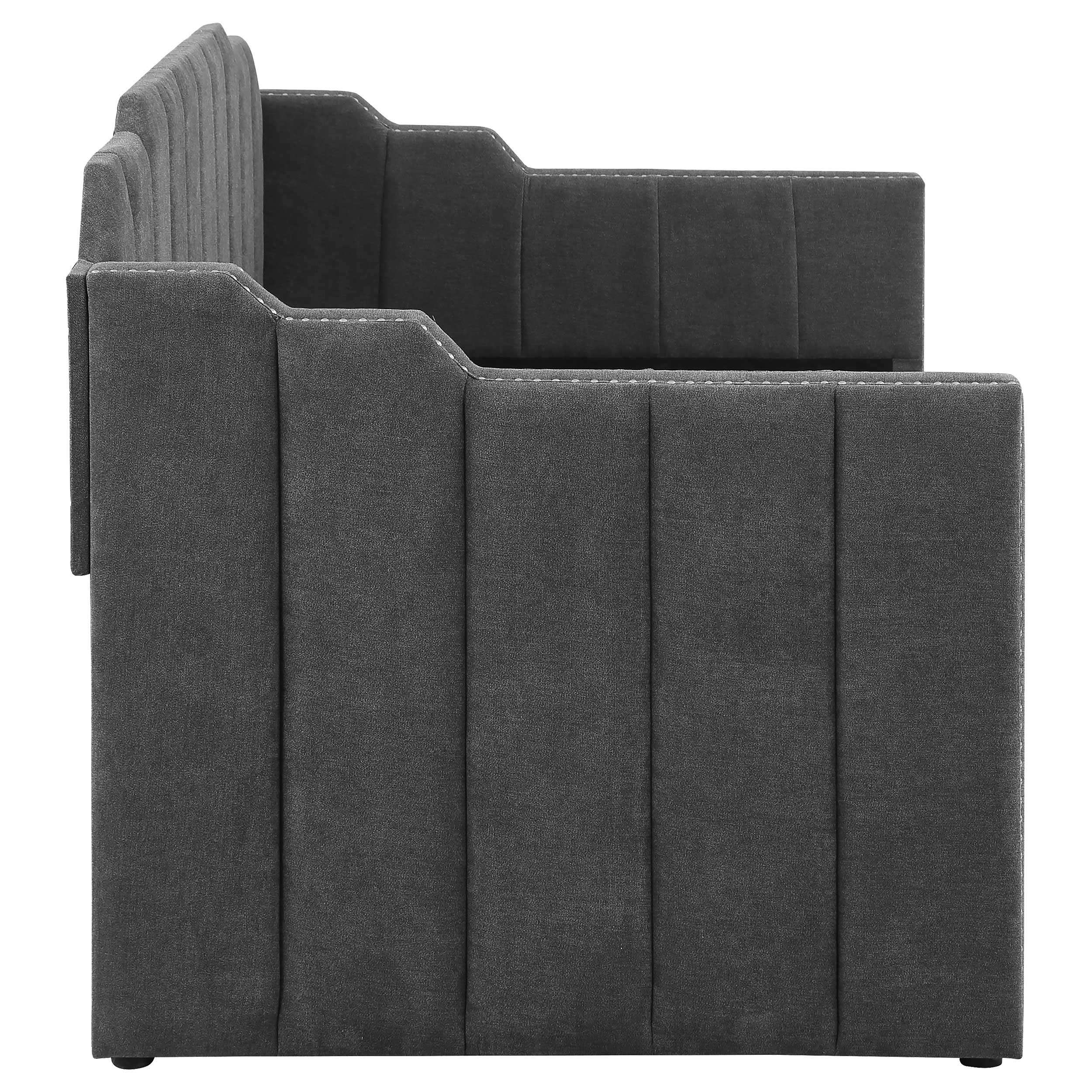 Kingston Upholstered Daybed with Trundle