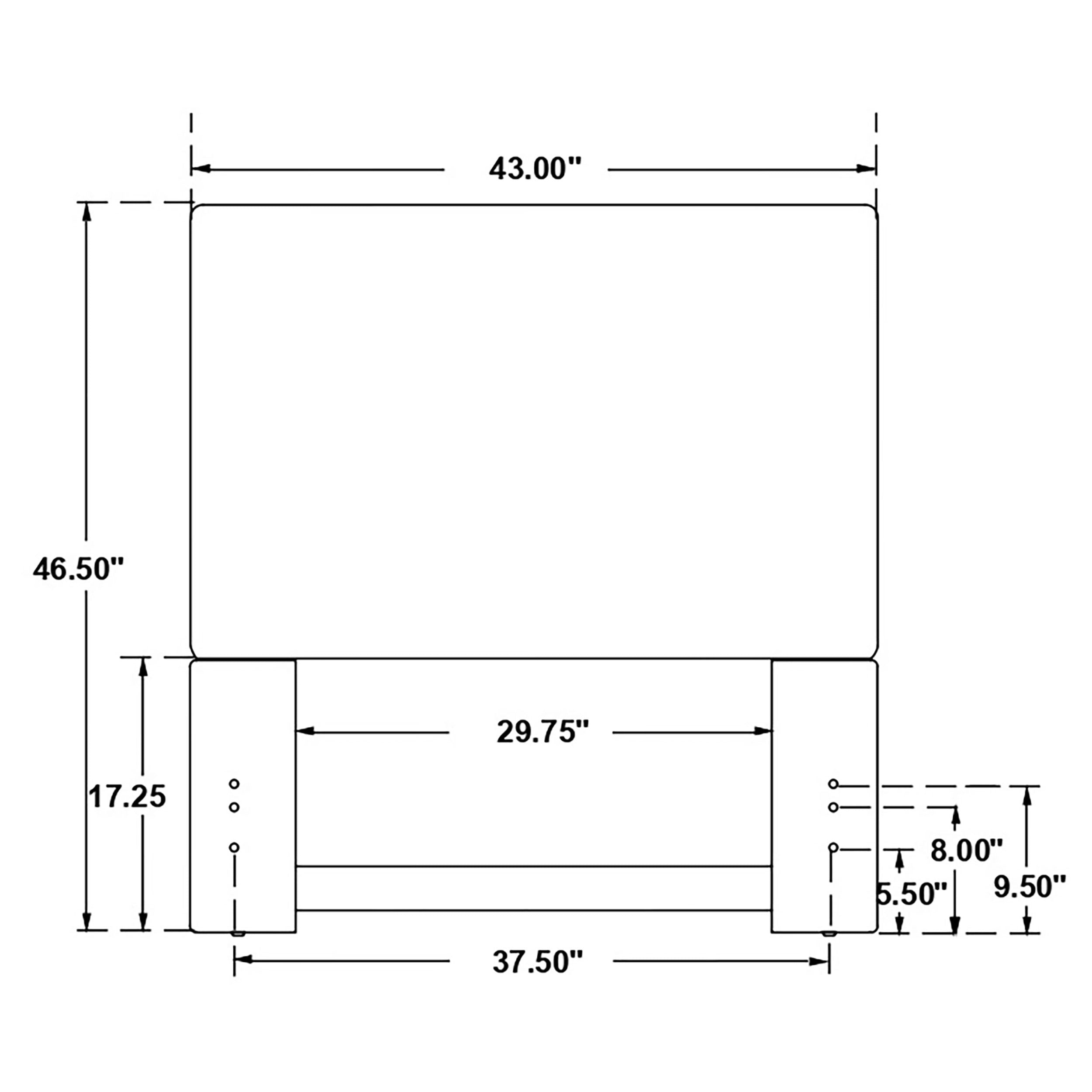 Izzy Upholstered Panel Headboard