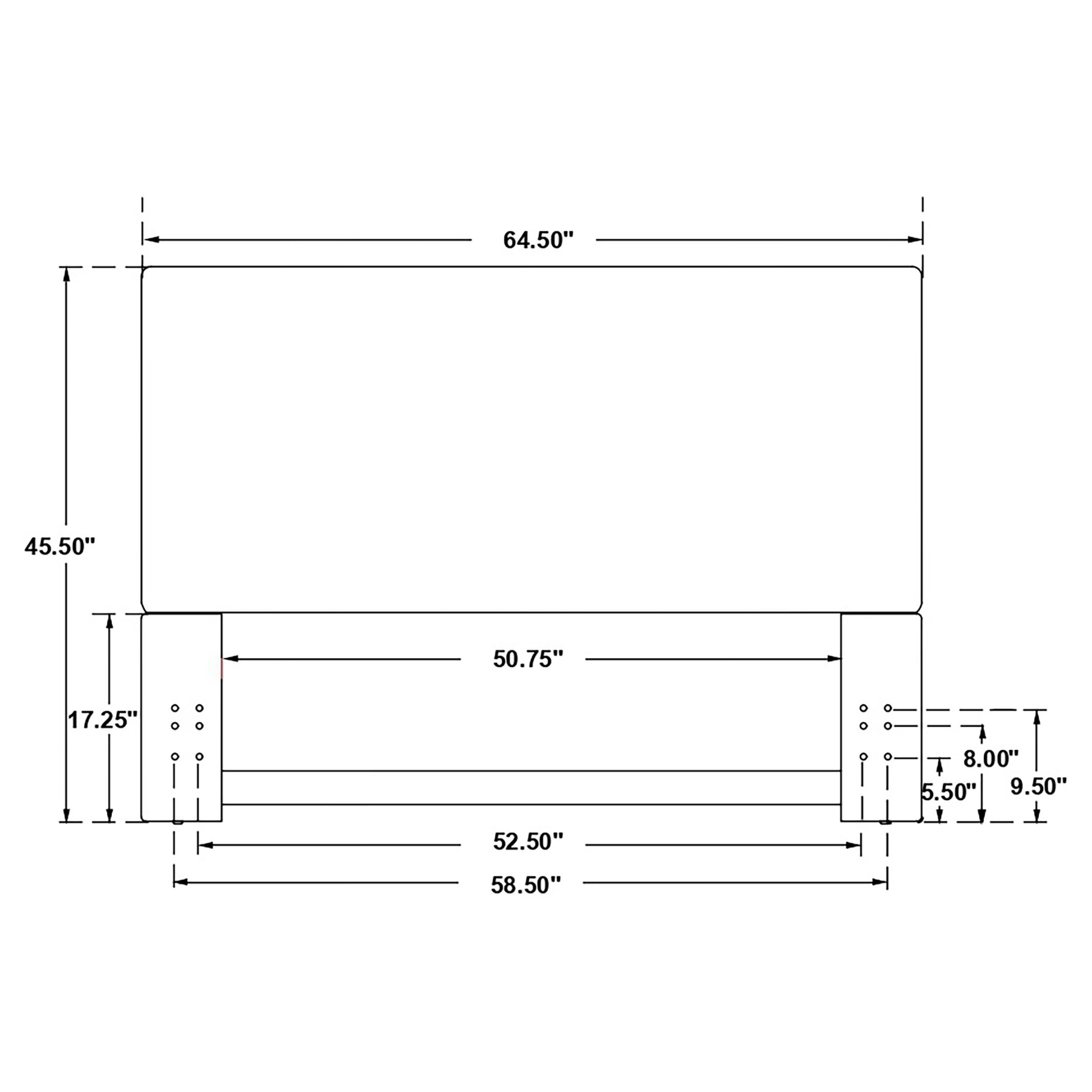Kosmo Upholstered Panel Headboard