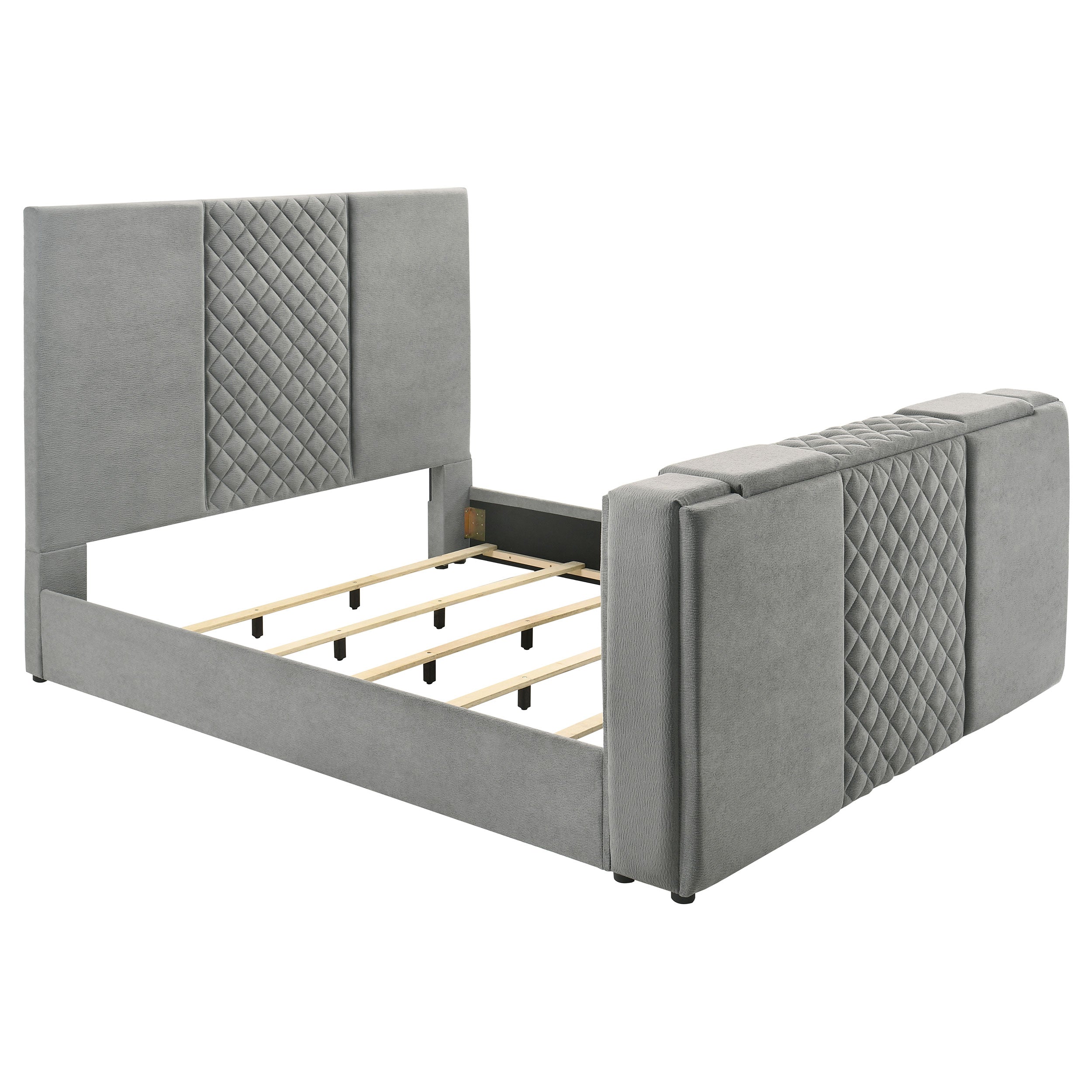 Tara Upholstered TV Bed