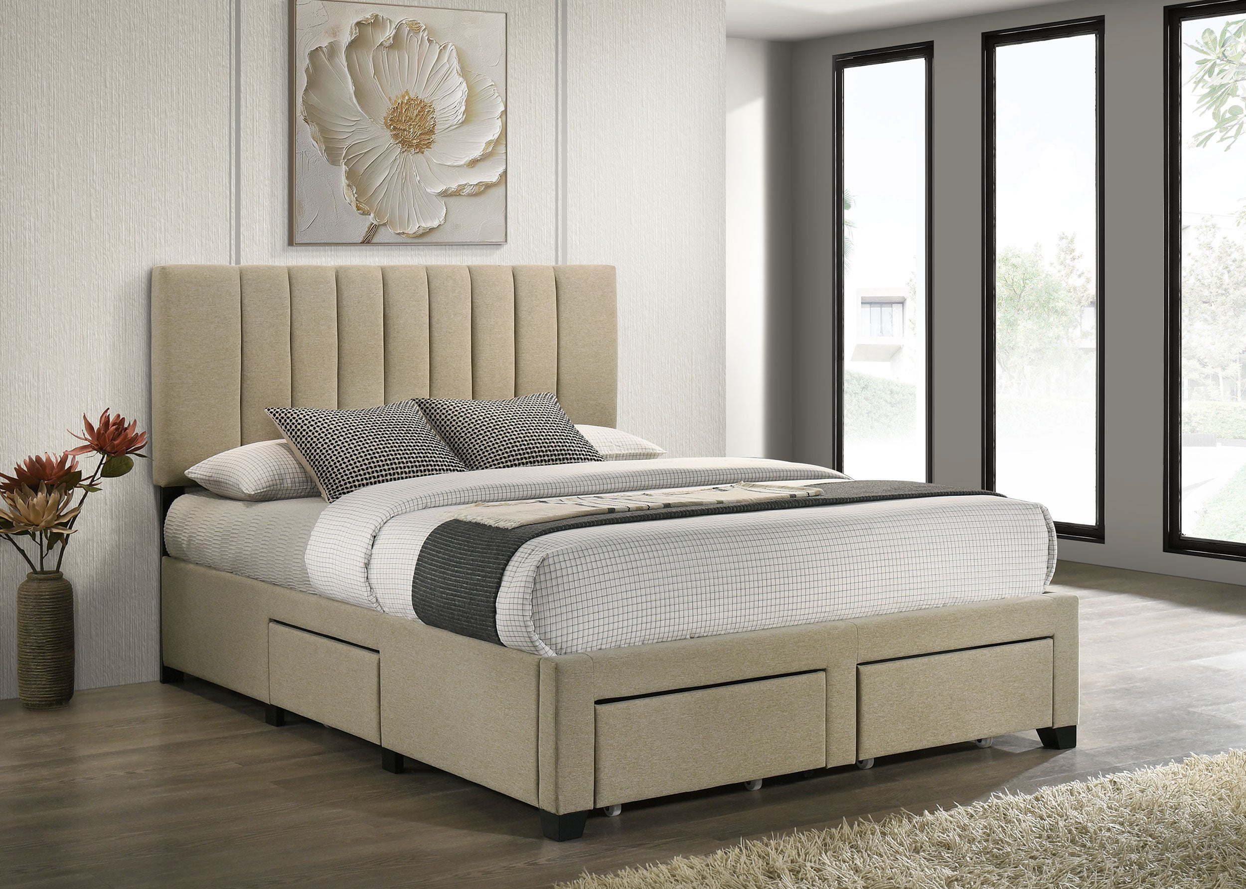 Wheatland Panel Storage Bed
