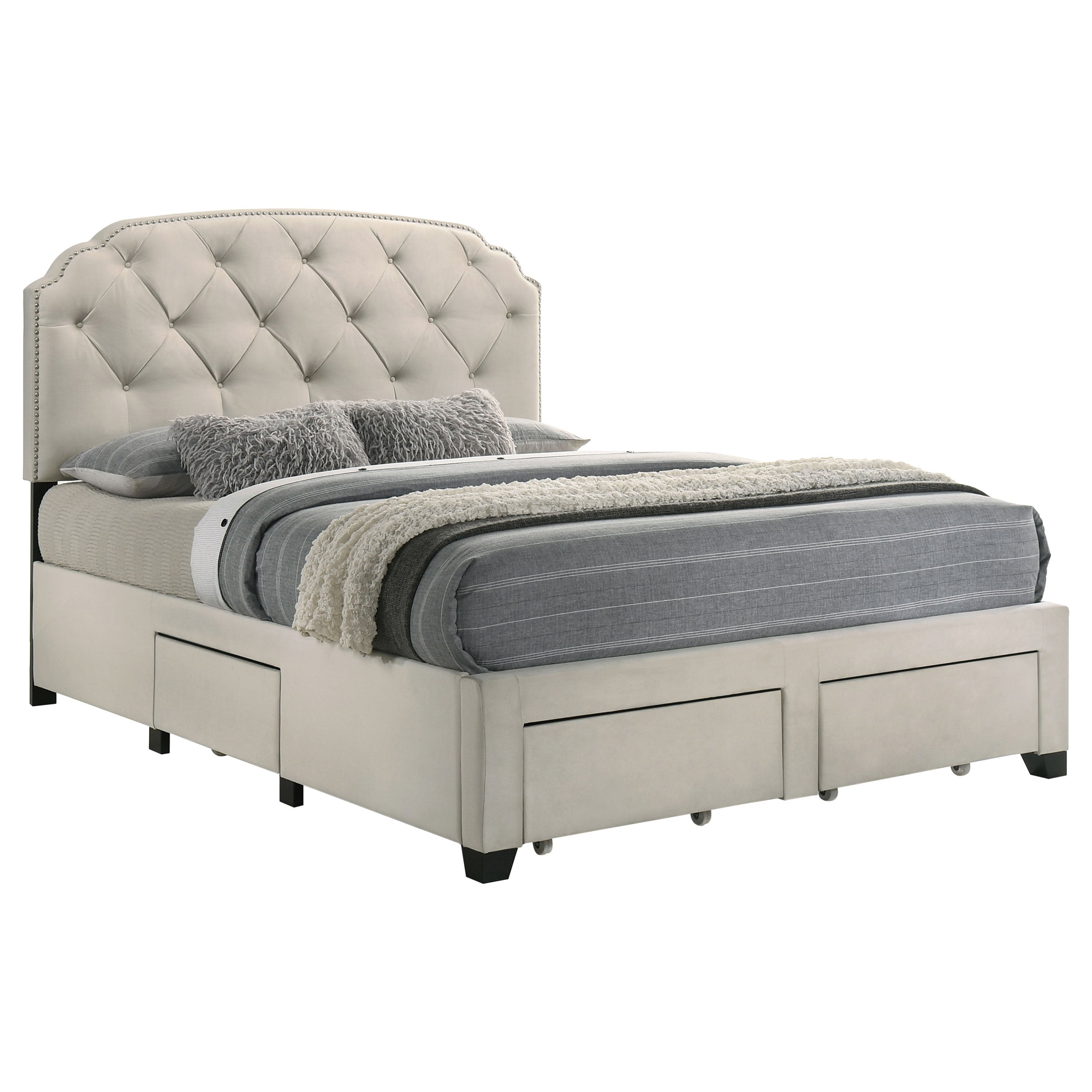 Marianna Panel Storage Bed