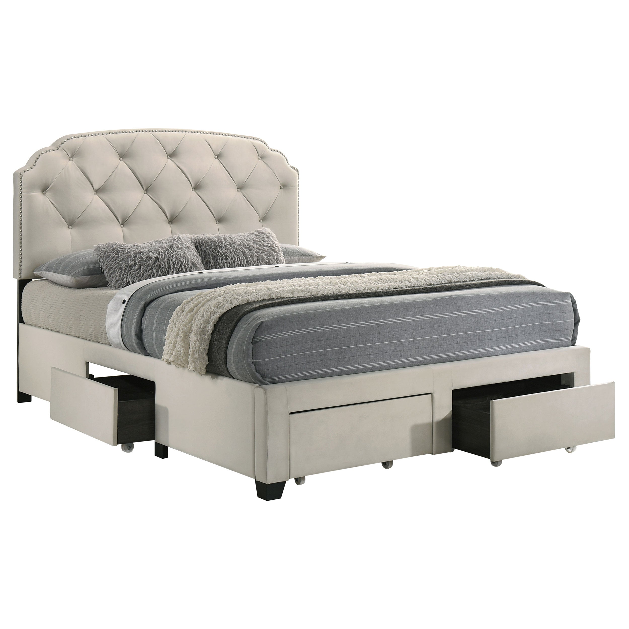 Marianna Panel Storage Bed