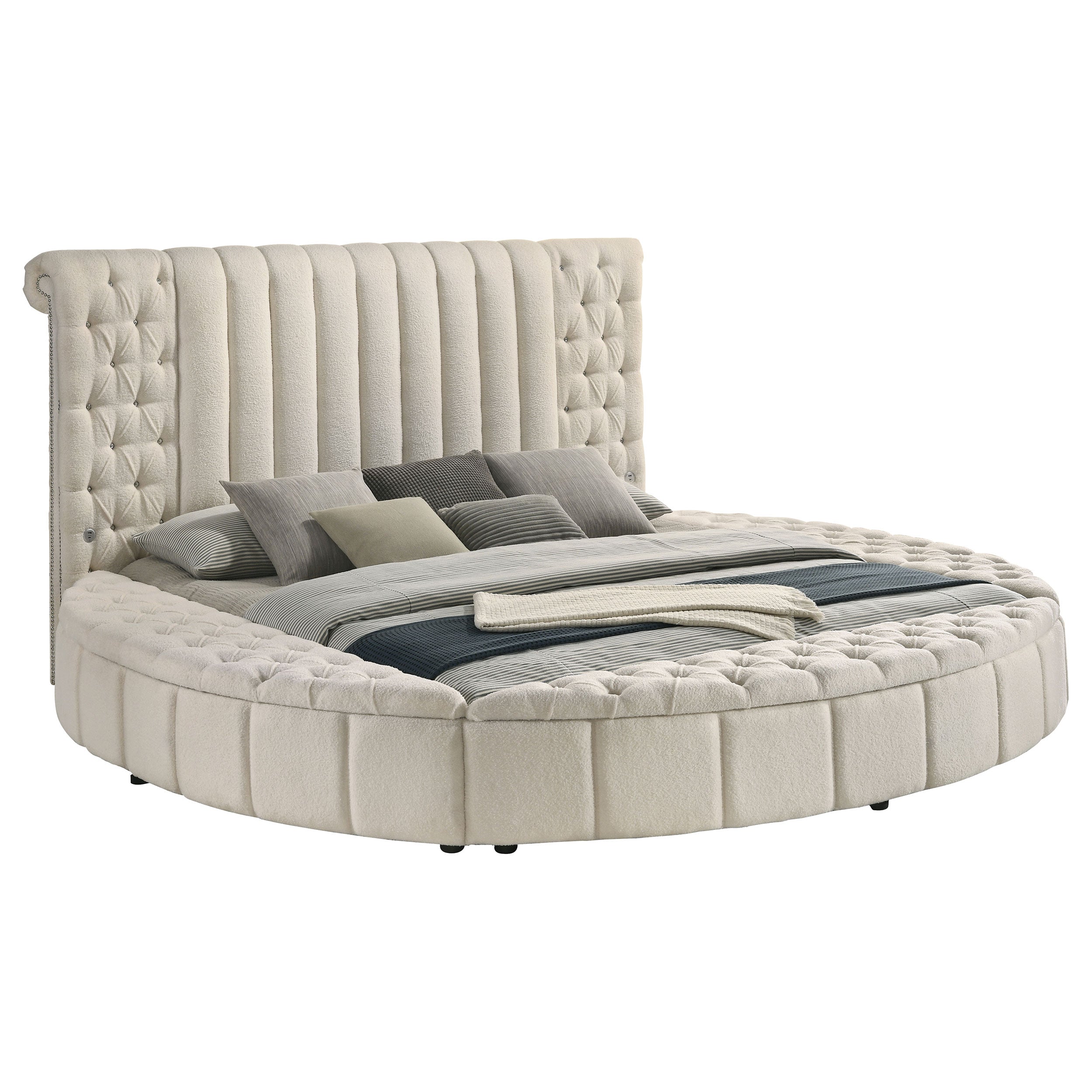 Sonya Upholstered Panel Storage Bed