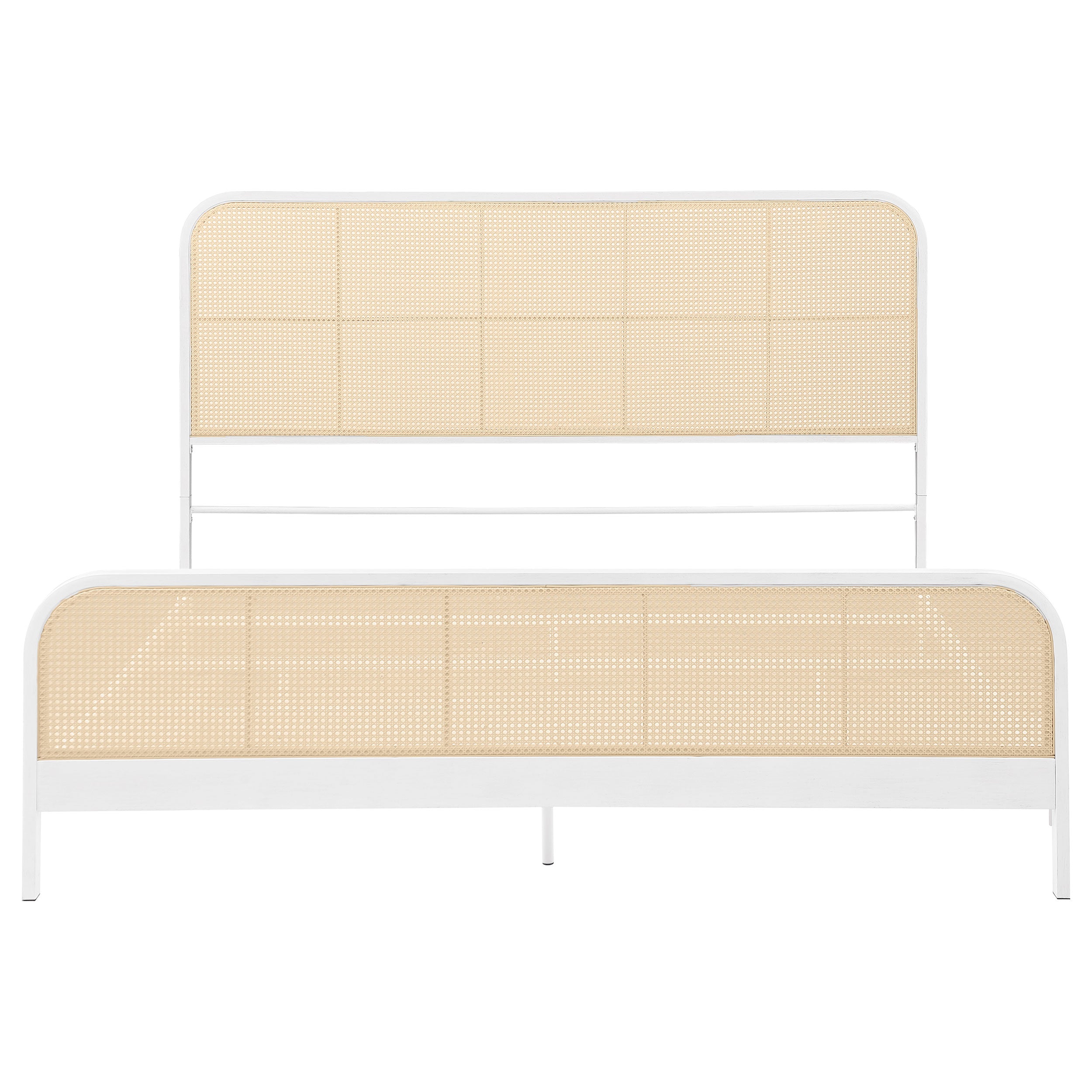 Lanewood Metal Panel Bed
