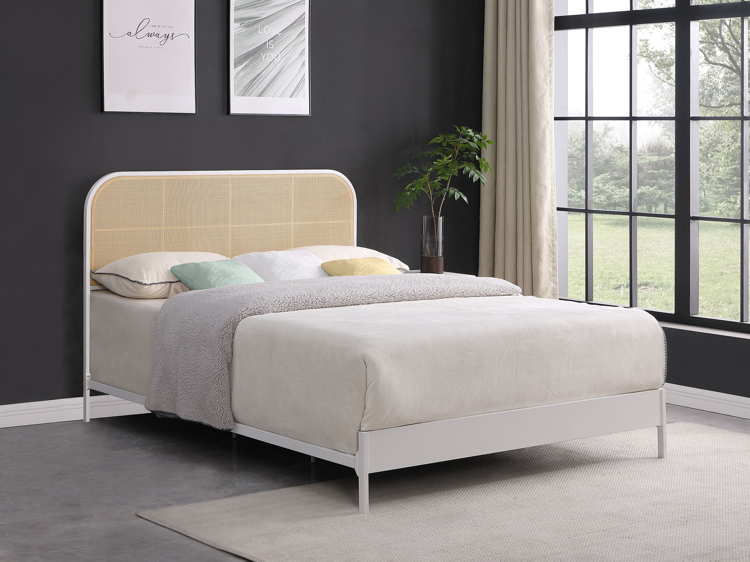 Amherst Metal Panel Bed