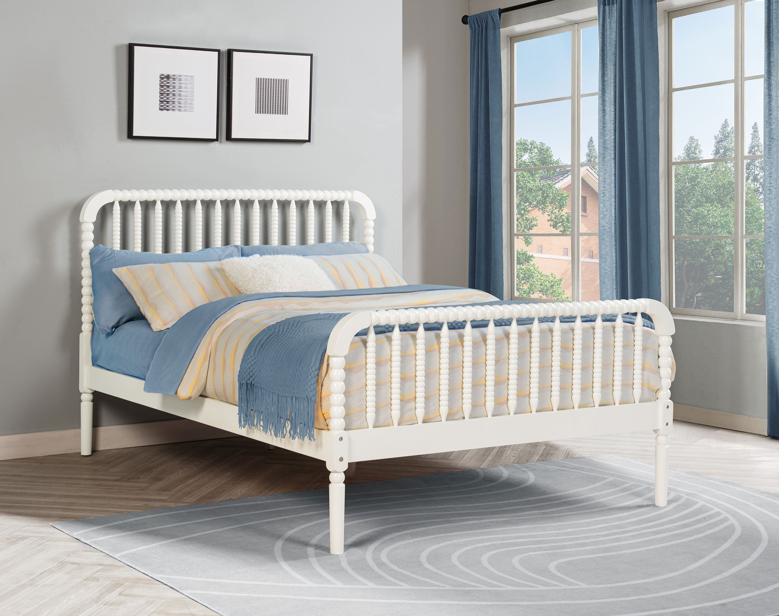 Jones Wood Open Frame Bed