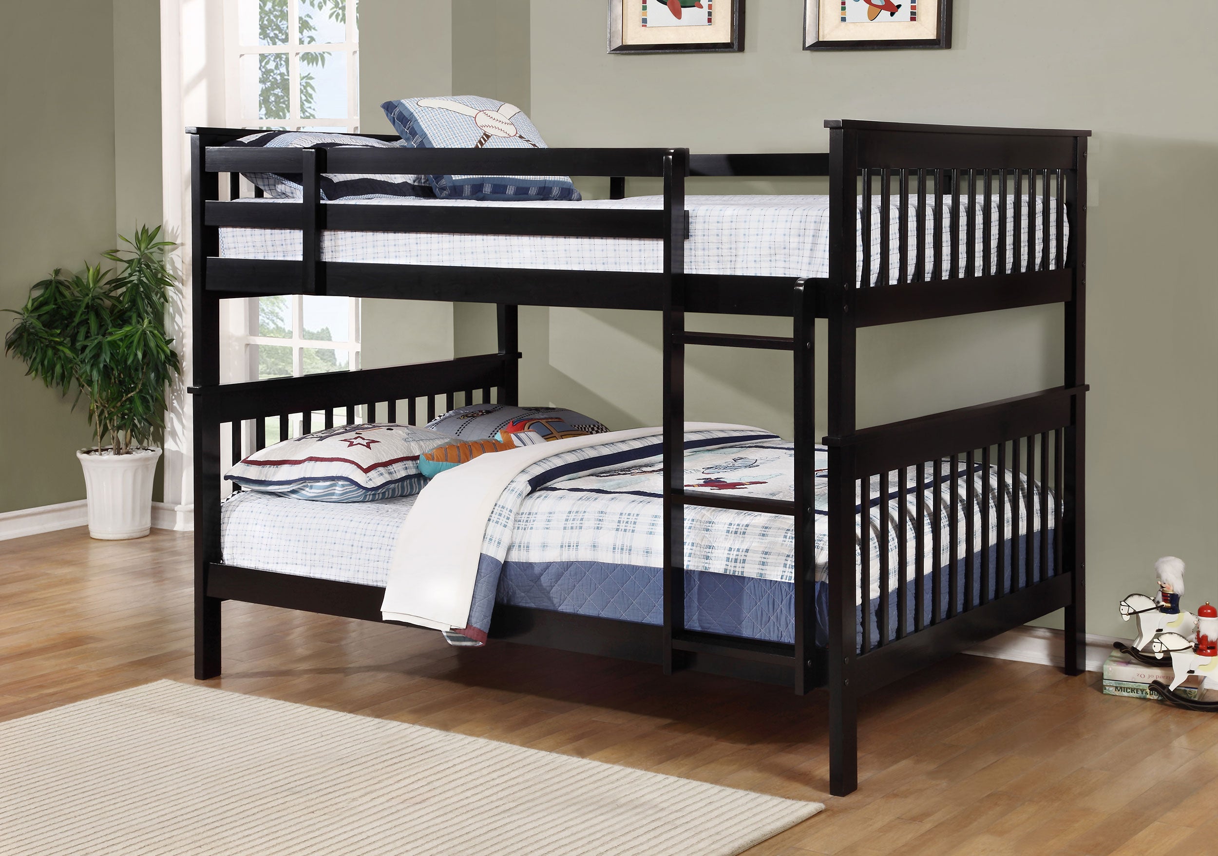 Chapman Wood Full Over Full Bunk Bed