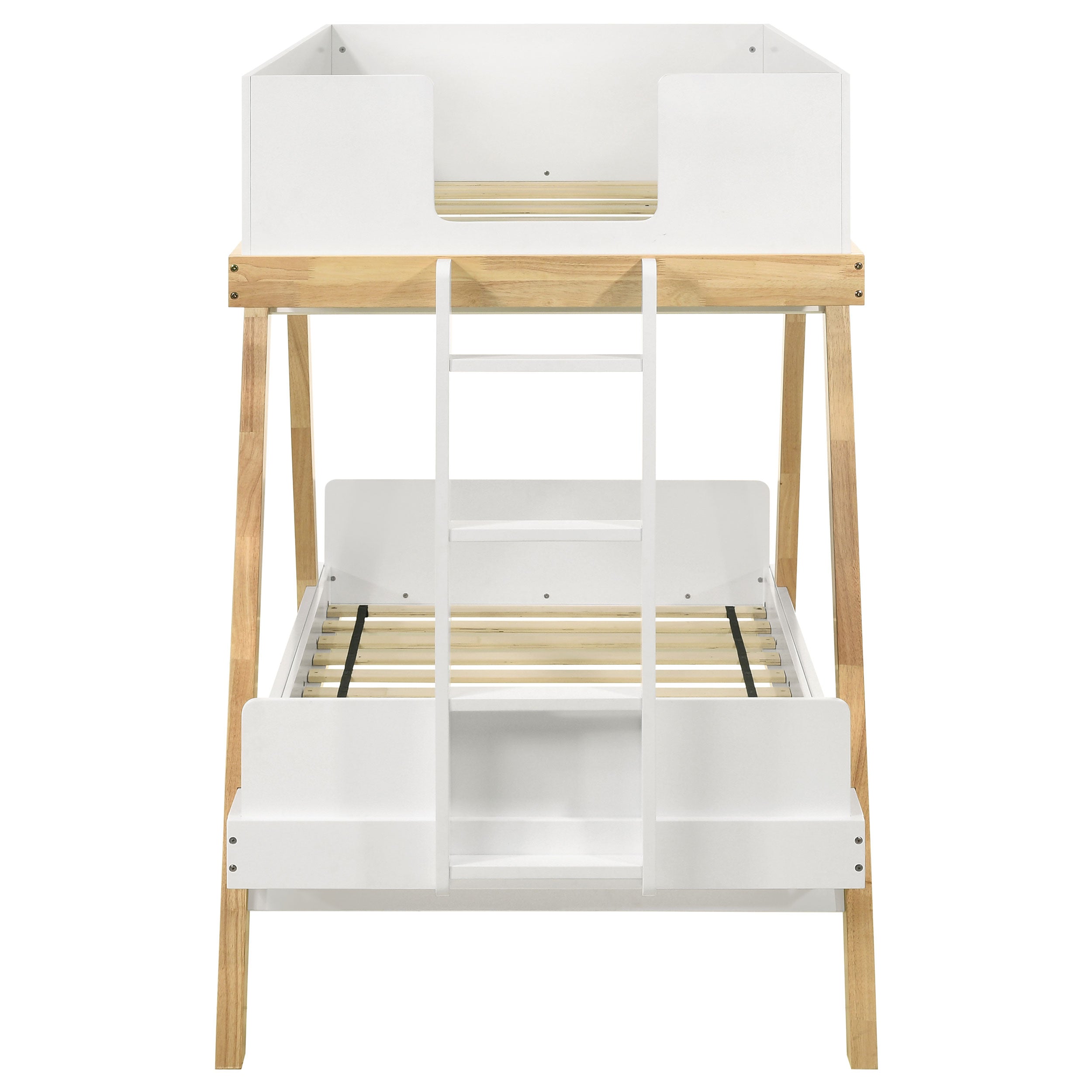 Frankie Wood Twin Over Twin Bunk Bed