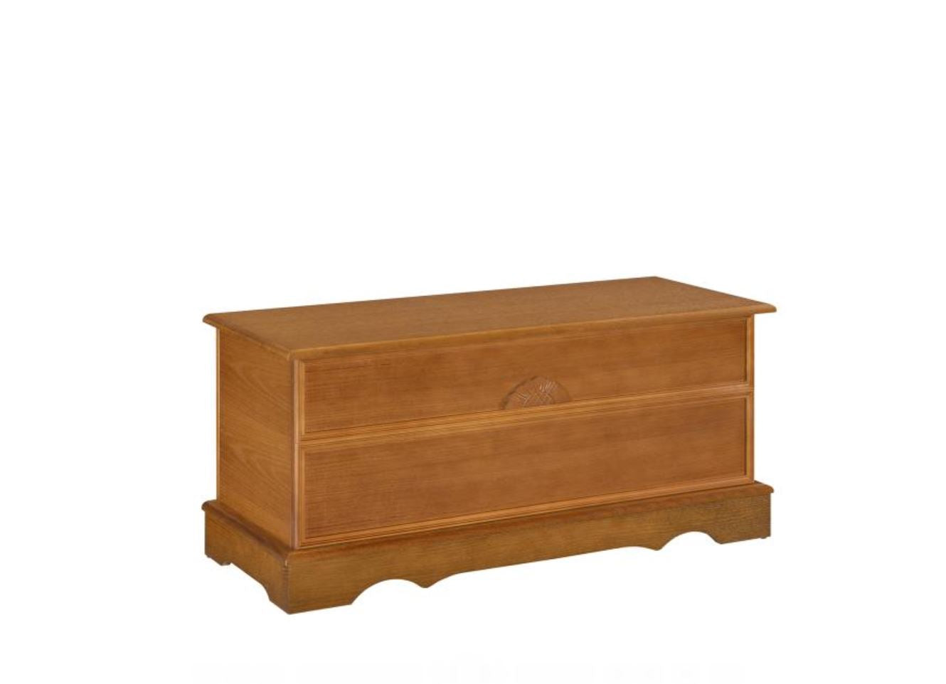 Paula Rectangular Cedar Chest Honey