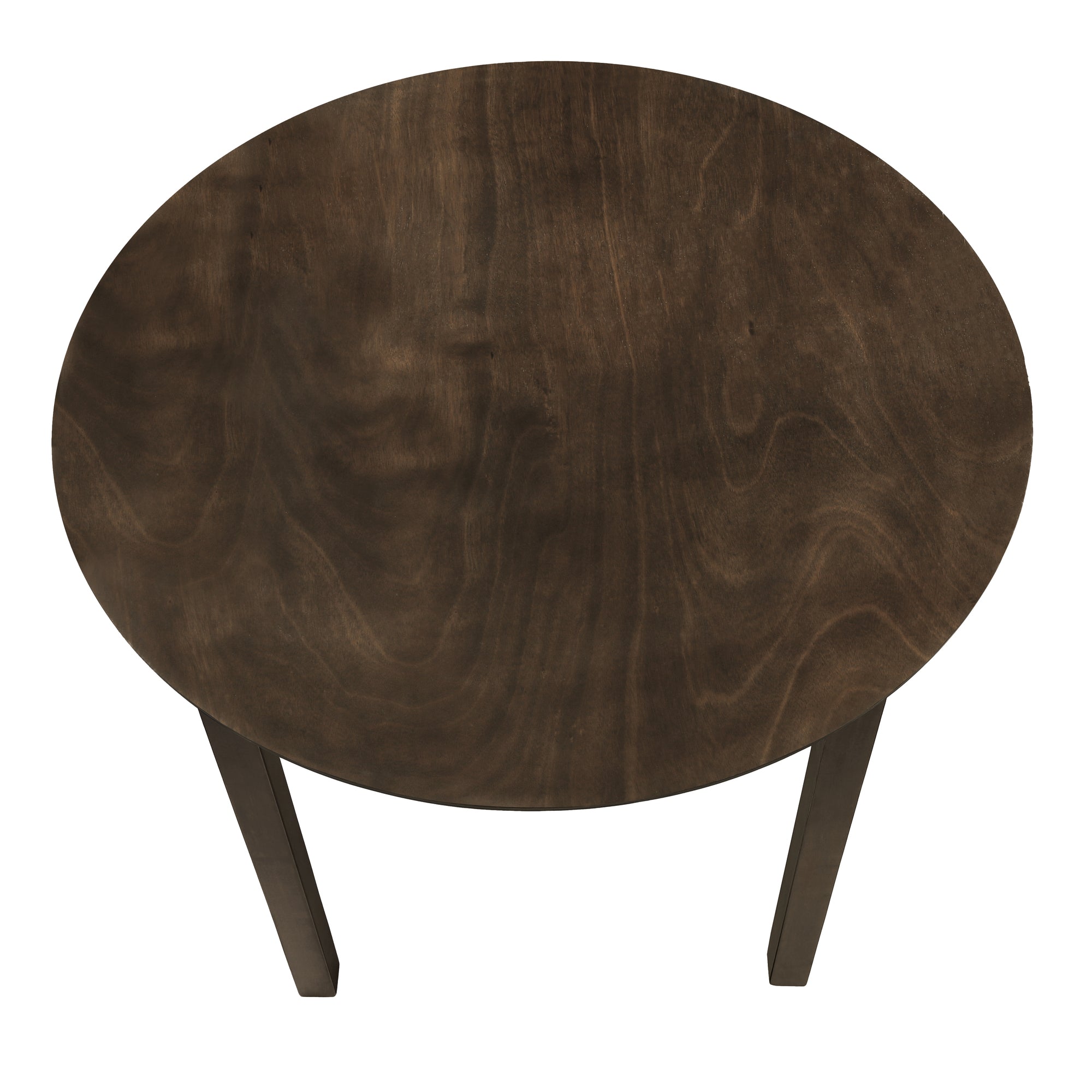 Transitional 36" Dia Round Kitchen Dining table In Espresso