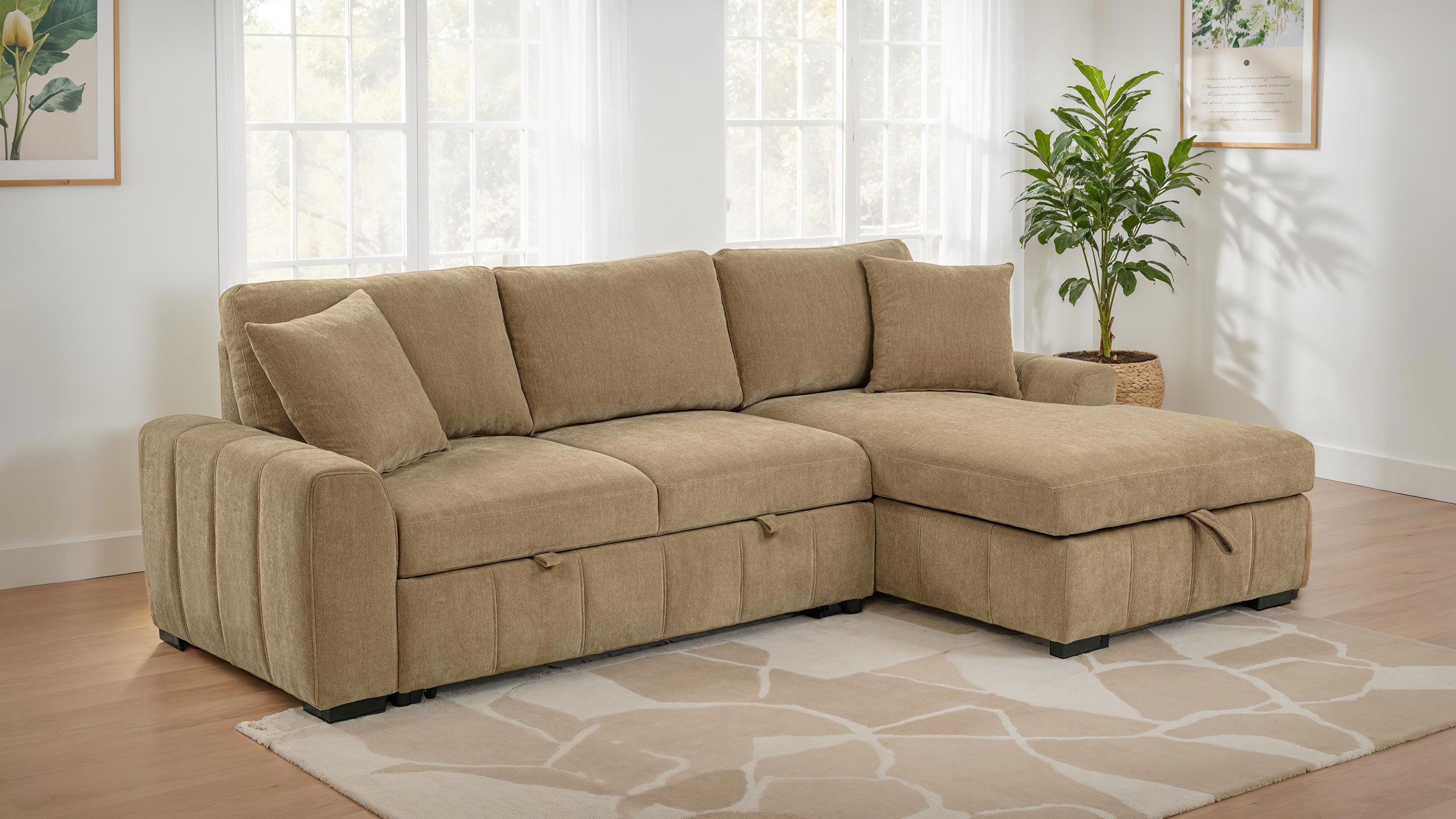 Pastrana Sleeper Sectional Sofa