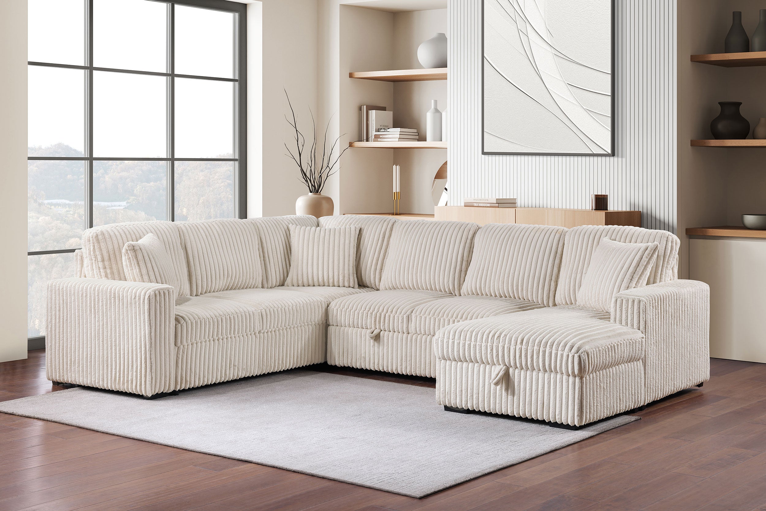 Devonshire Sleeper Sectional Sofa