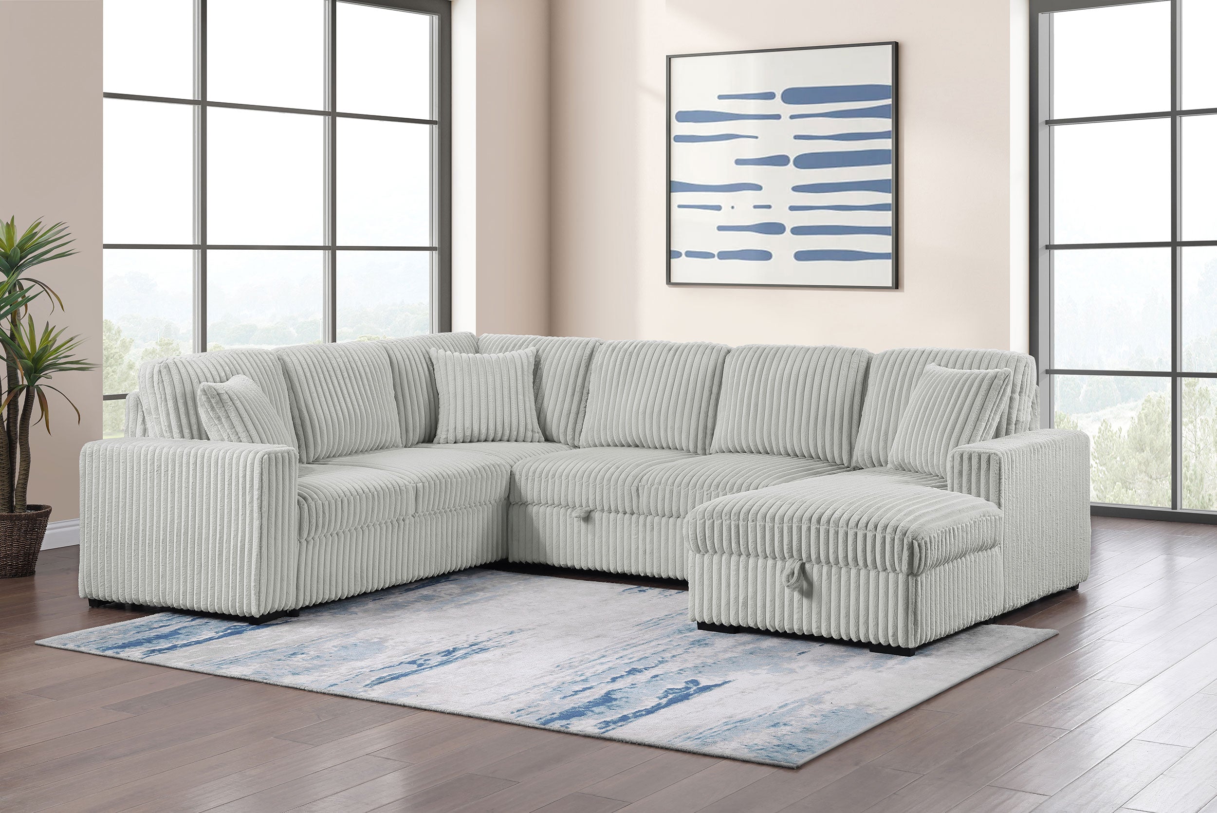 Devonshire Sleeper Sectional Sofa