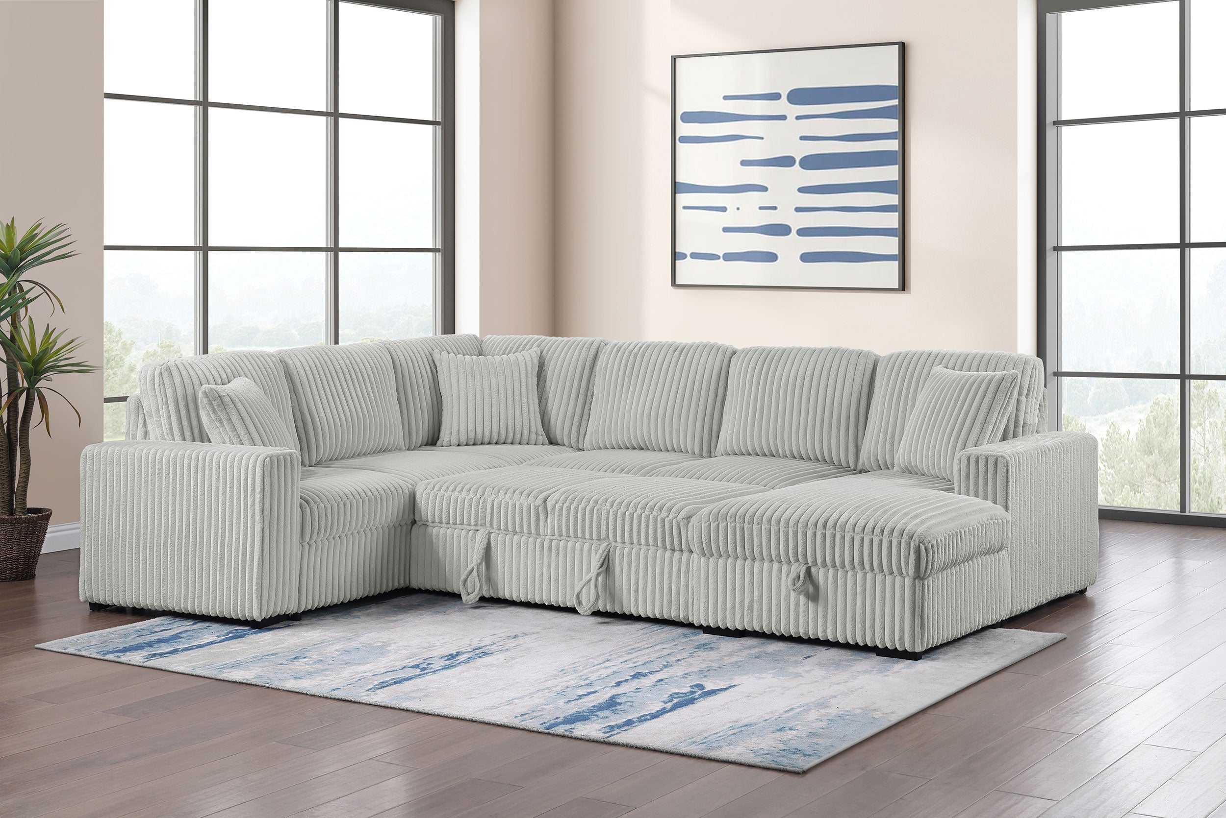 Devonshire Sleeper Sectional Sofa
