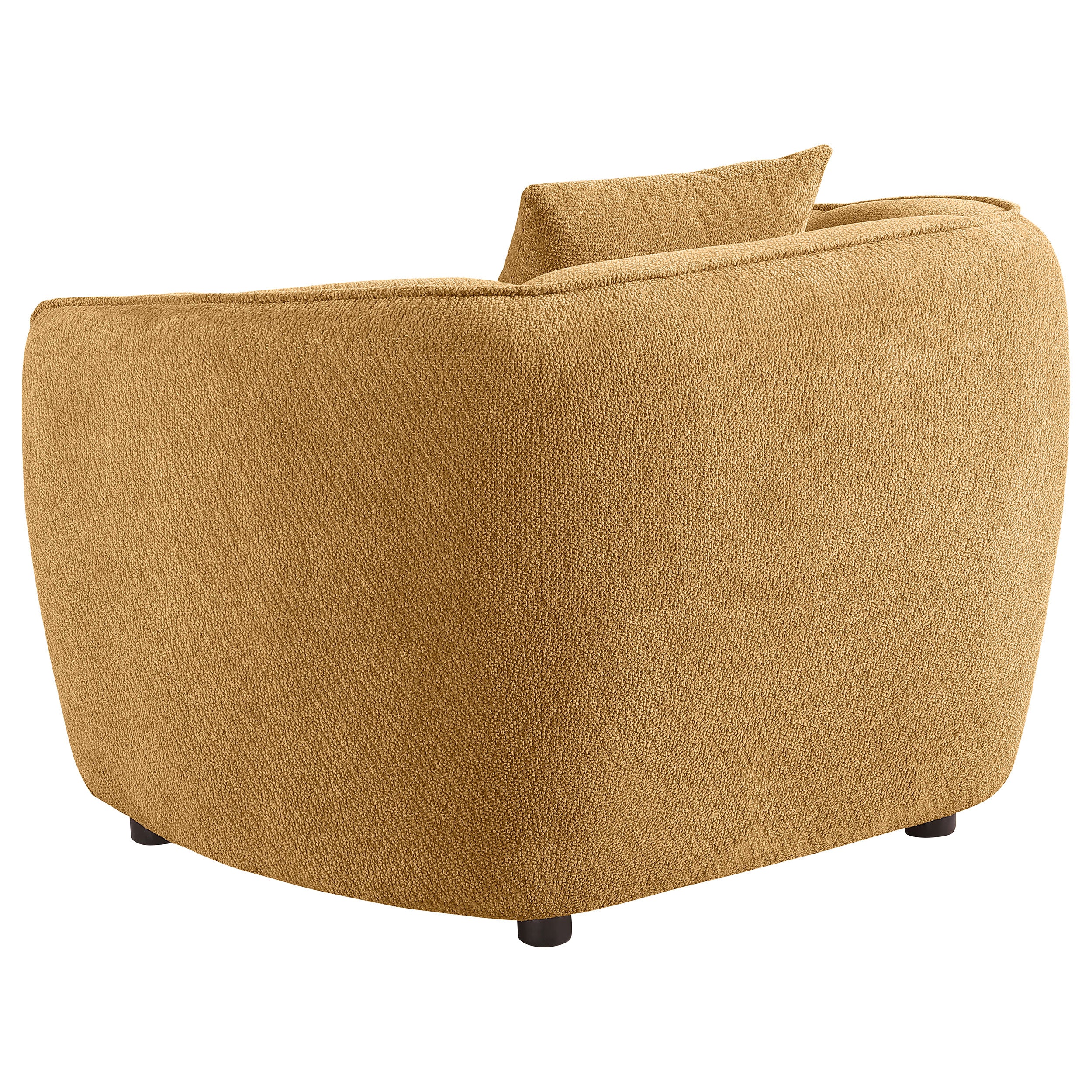 Aleisha 3-piece Fabric Upholstered Sofa Set In Mustard Yellow