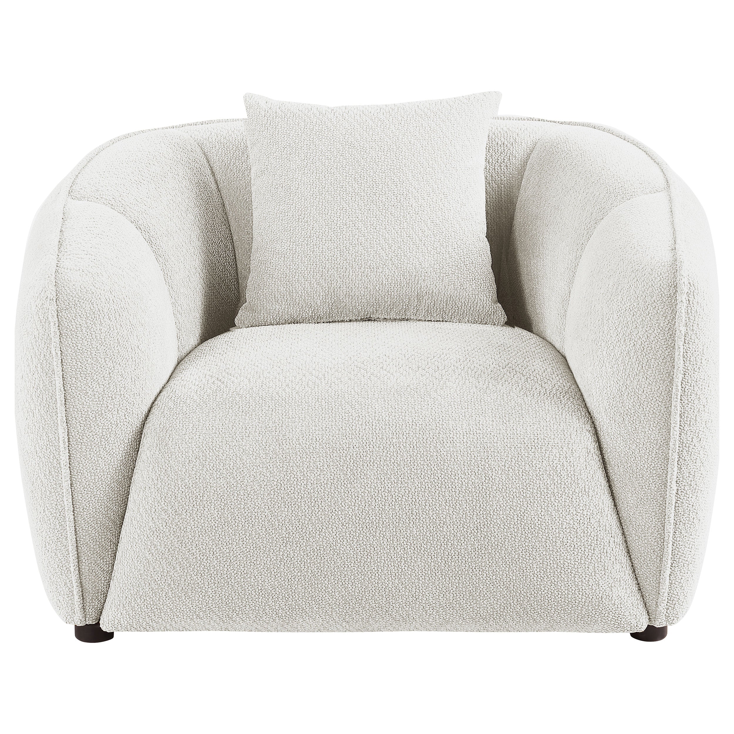 Aleisha Fabric Upholstered Accent Chair Sand