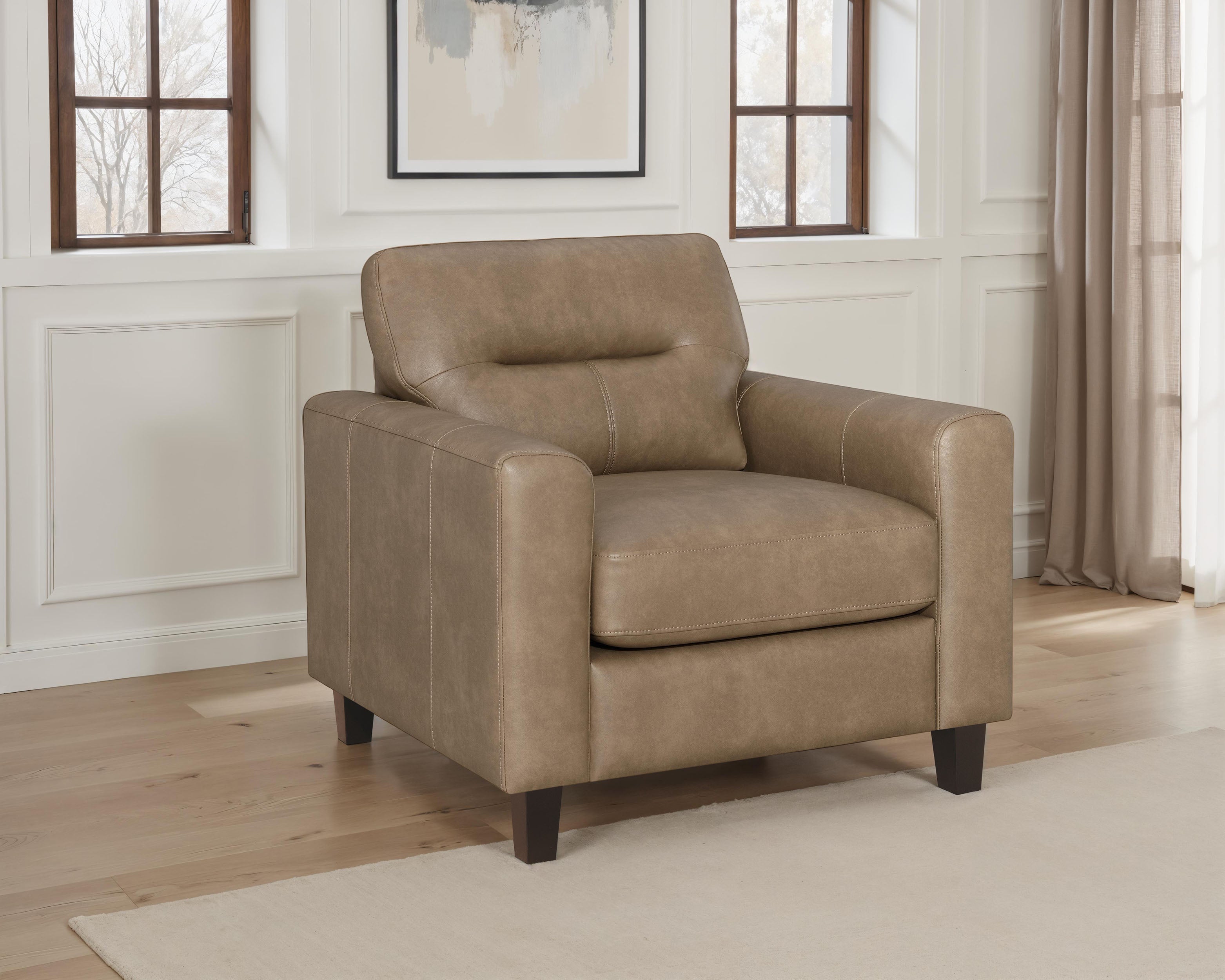 Scotland Accent Chair - Brown