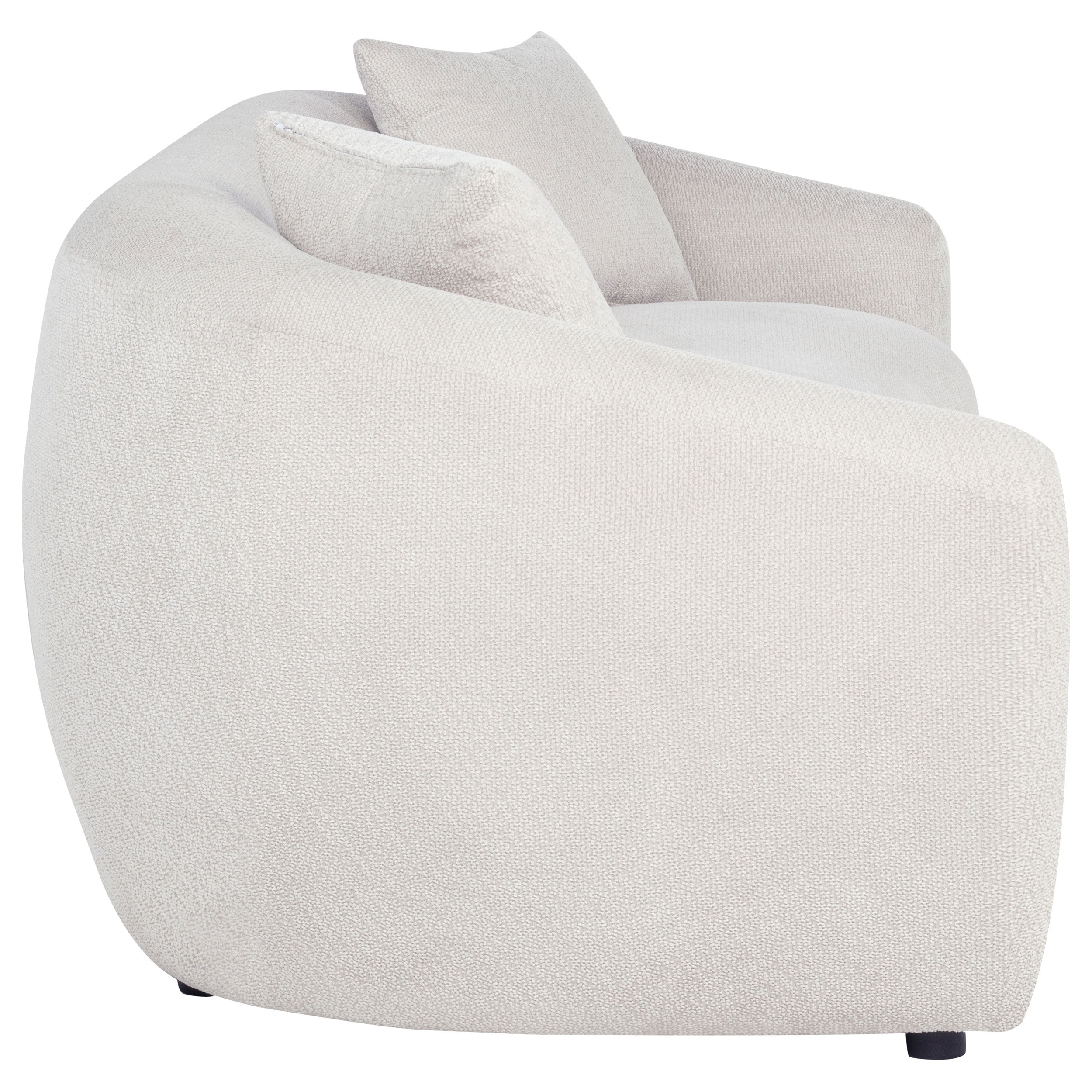 Isabella 2-piece Fabric Upholstered Sofa Set In Sand