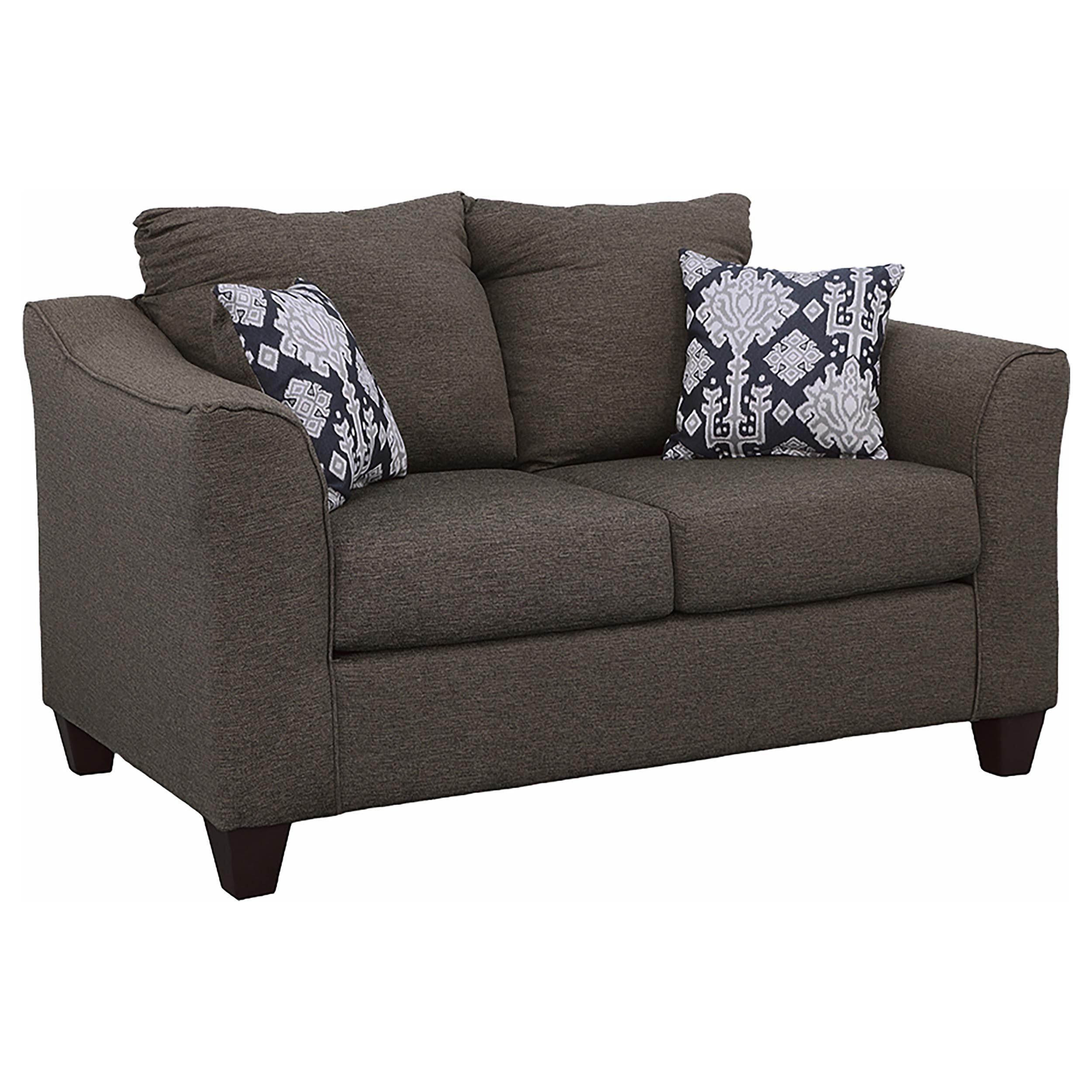 Salizar Loveseat - Charcoal Grey
