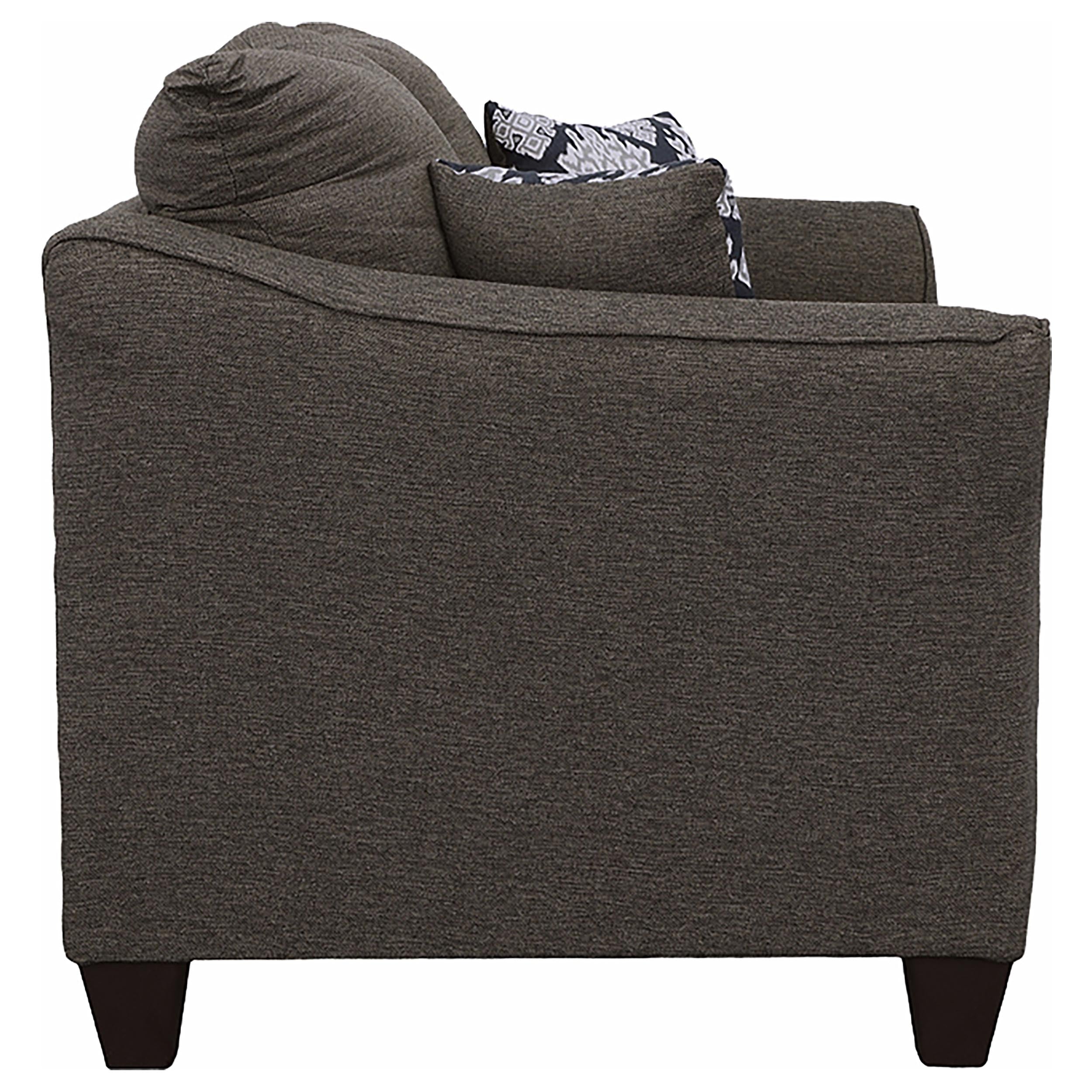 Salizar Loveseat - Charcoal Grey