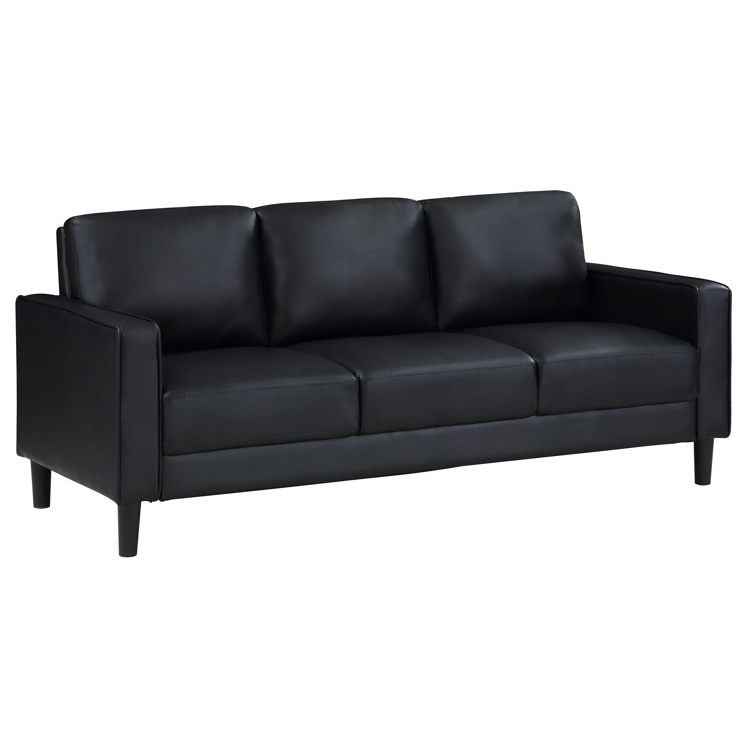 Ruth Sofa Set - 2 Piece - Black