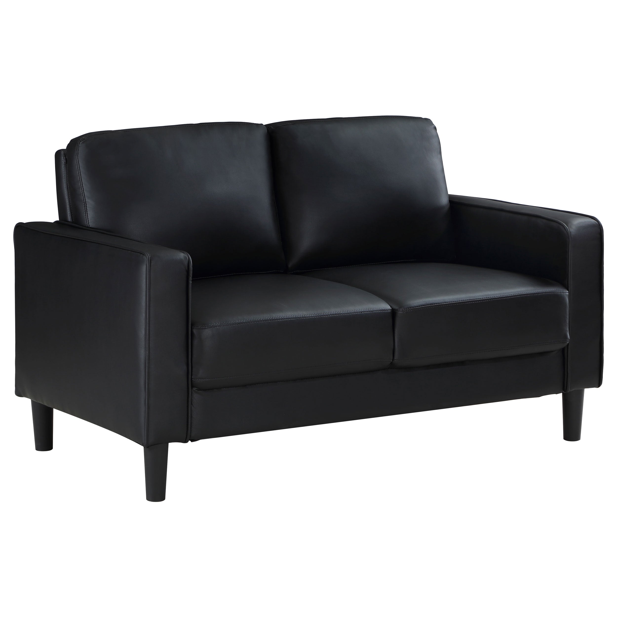 Ruth Sofa Set - 2 Piece - Black