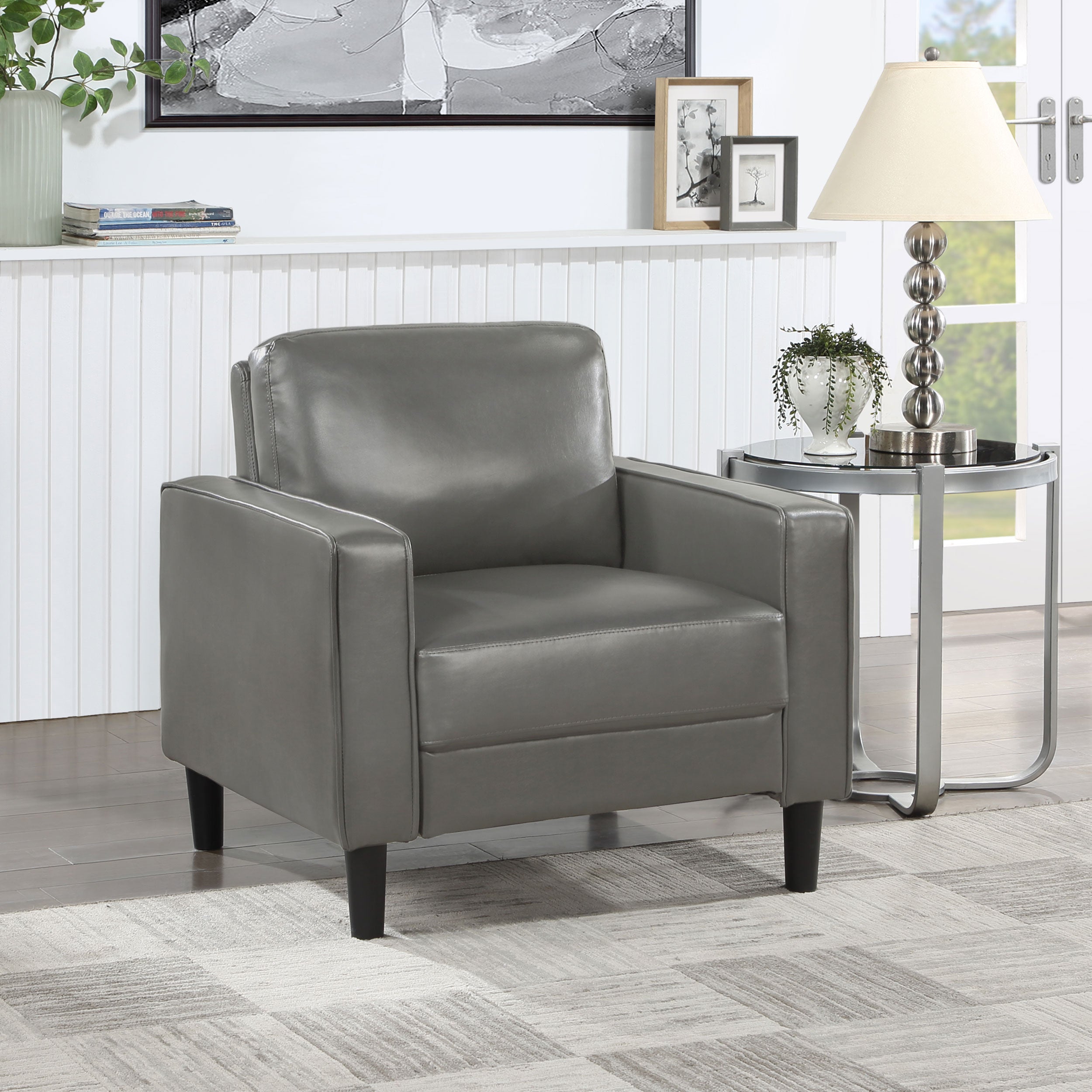 Ruth Accent Chair - Grey