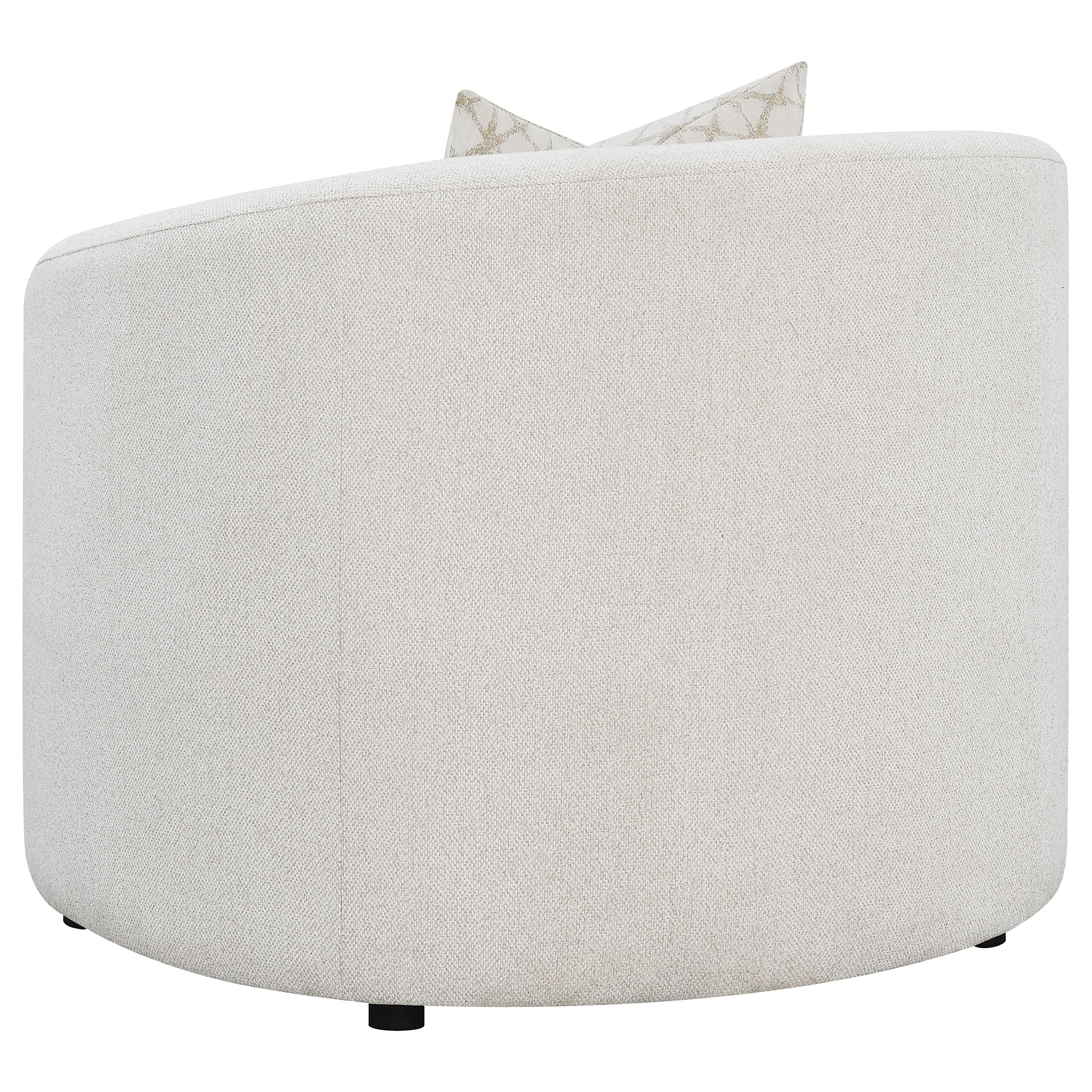 Rainn 3-piece Boucle Upholstered Sloped Arm Sofa Set In Latte
