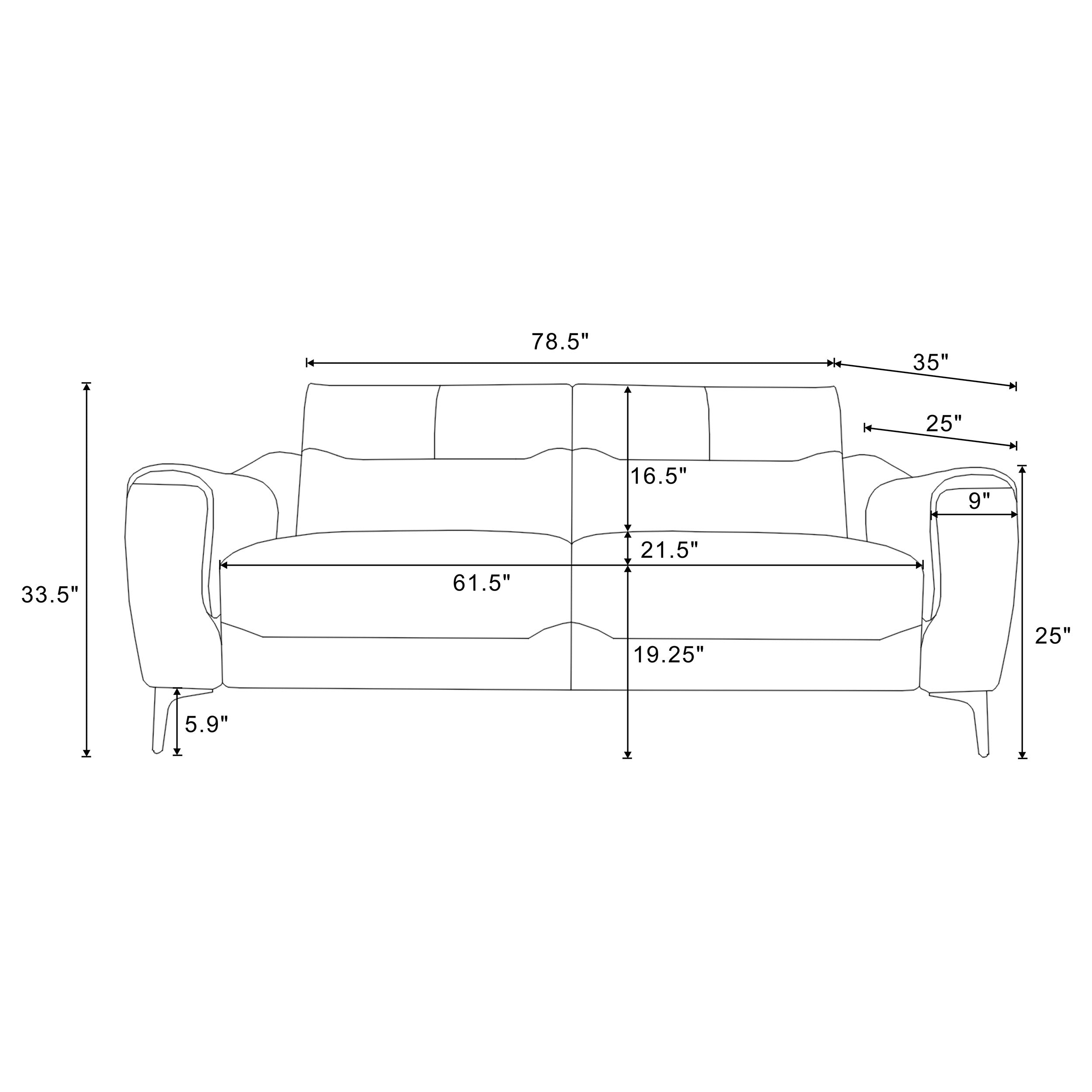Nolan Sofa Set