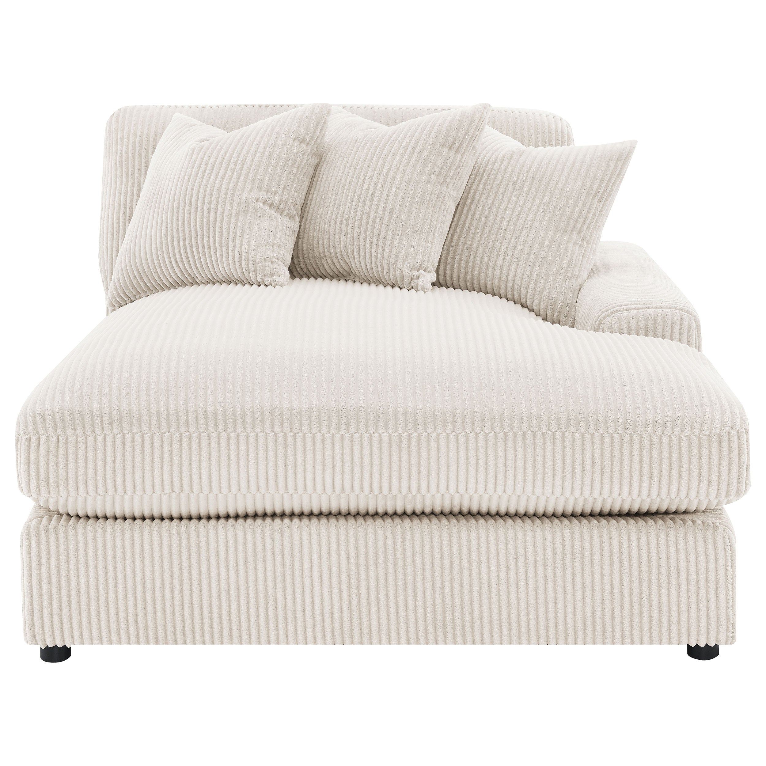 Blaine Upholstered Reversible Chaise Sectional Sofa - Sand