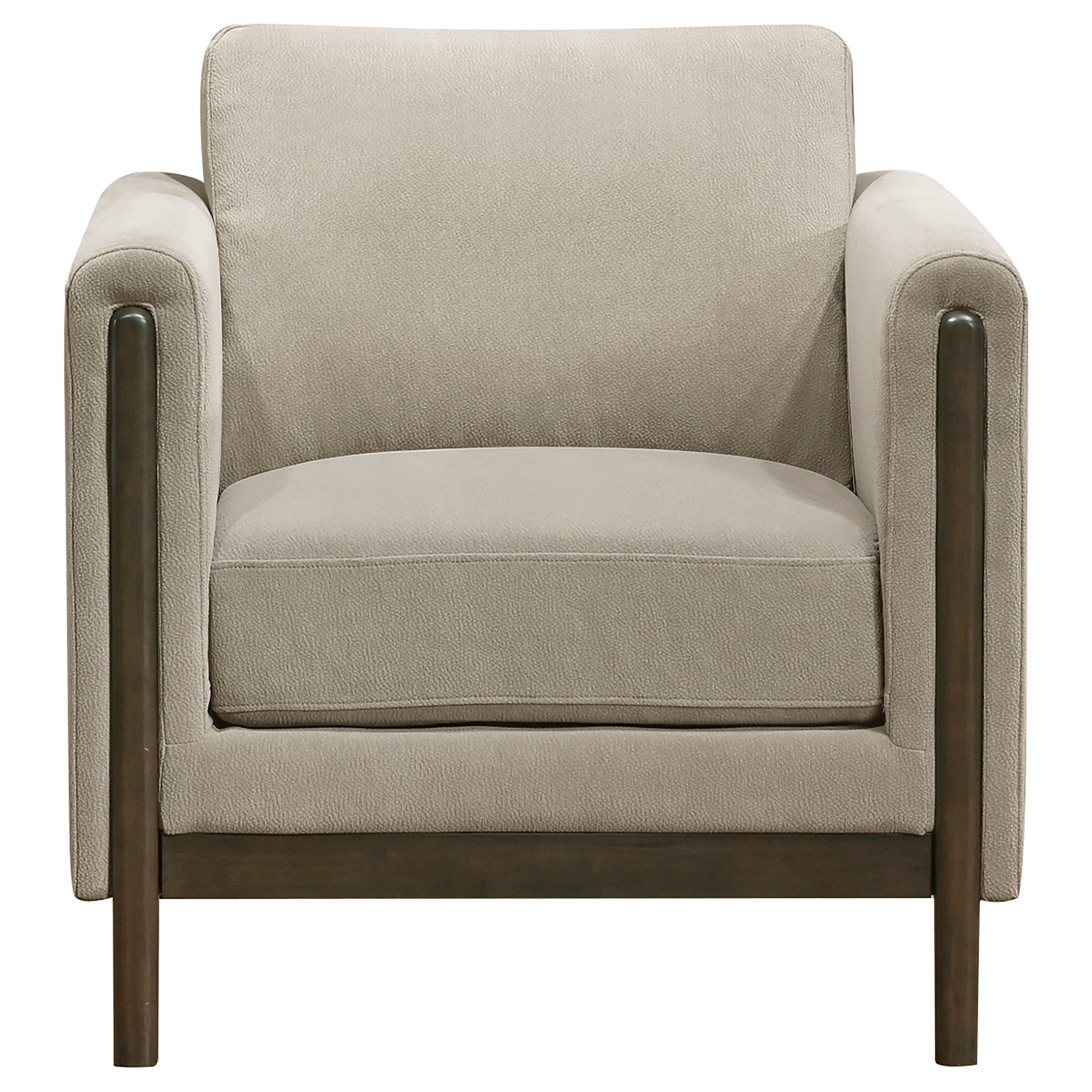 Islington 3-piece Upholstered Panel Arm Sofa Set In Taupe