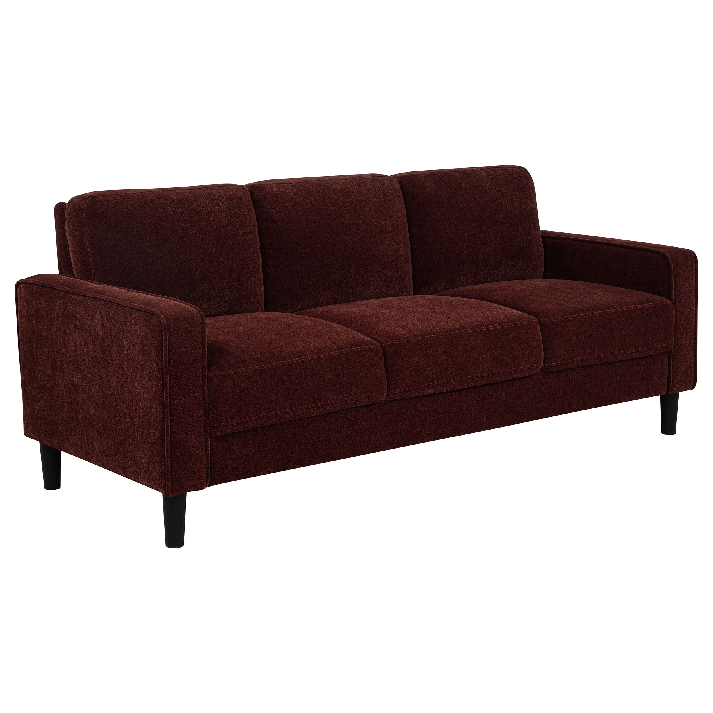 Ruth Sofa Set - 3 Piece - Rust