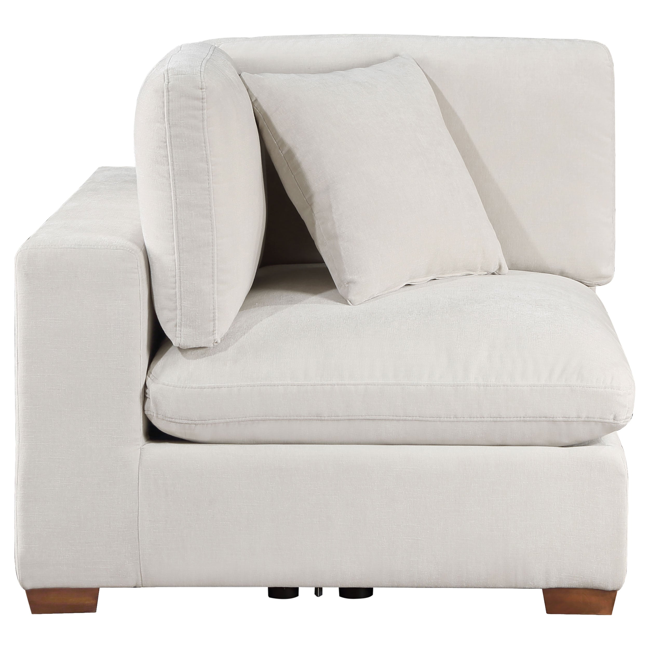 Lakeview Upholstered Modular Sectional Sofa - Ivory (551461-SETB)