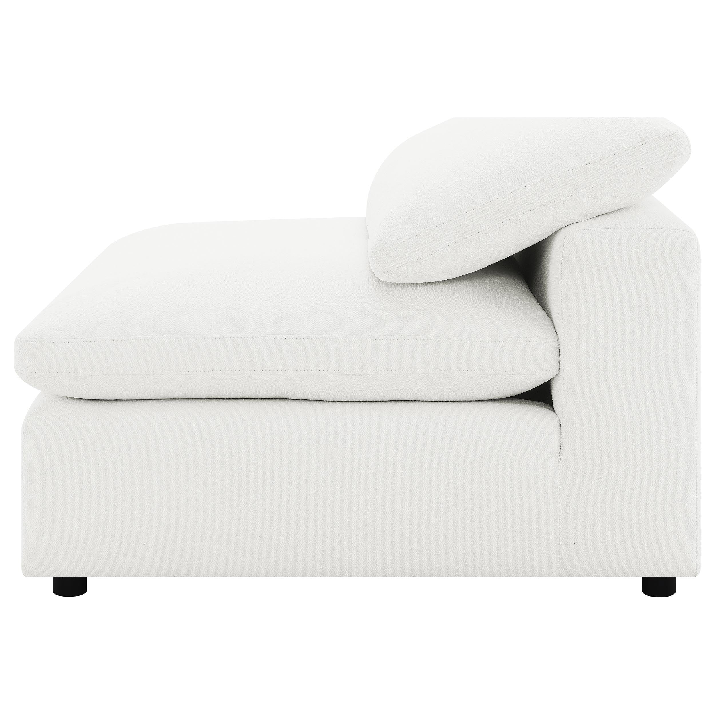 Raleigh Boucle Upholstered Modular Sectional Ivory