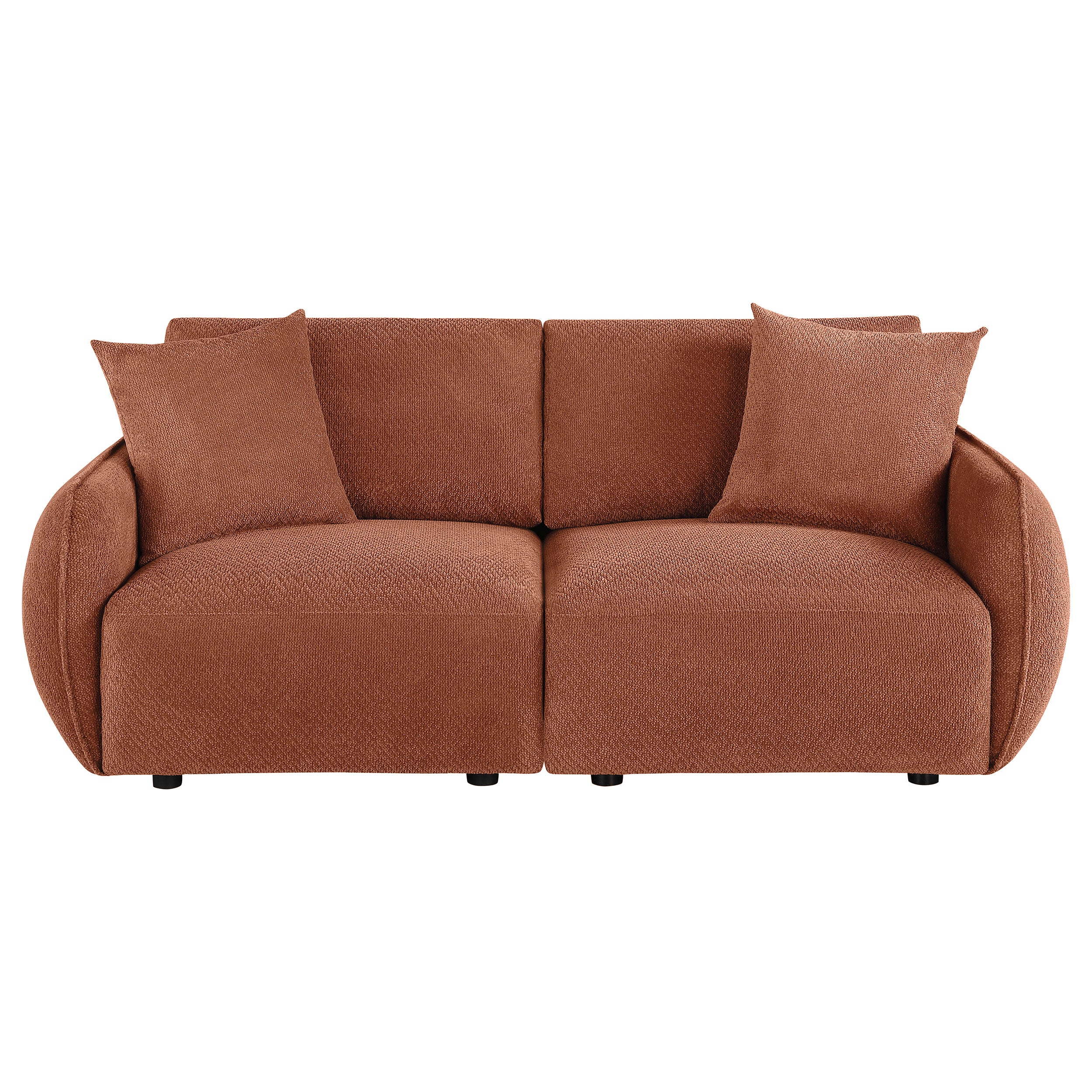 Elysia Fabric Upholstered Modular Loveseat